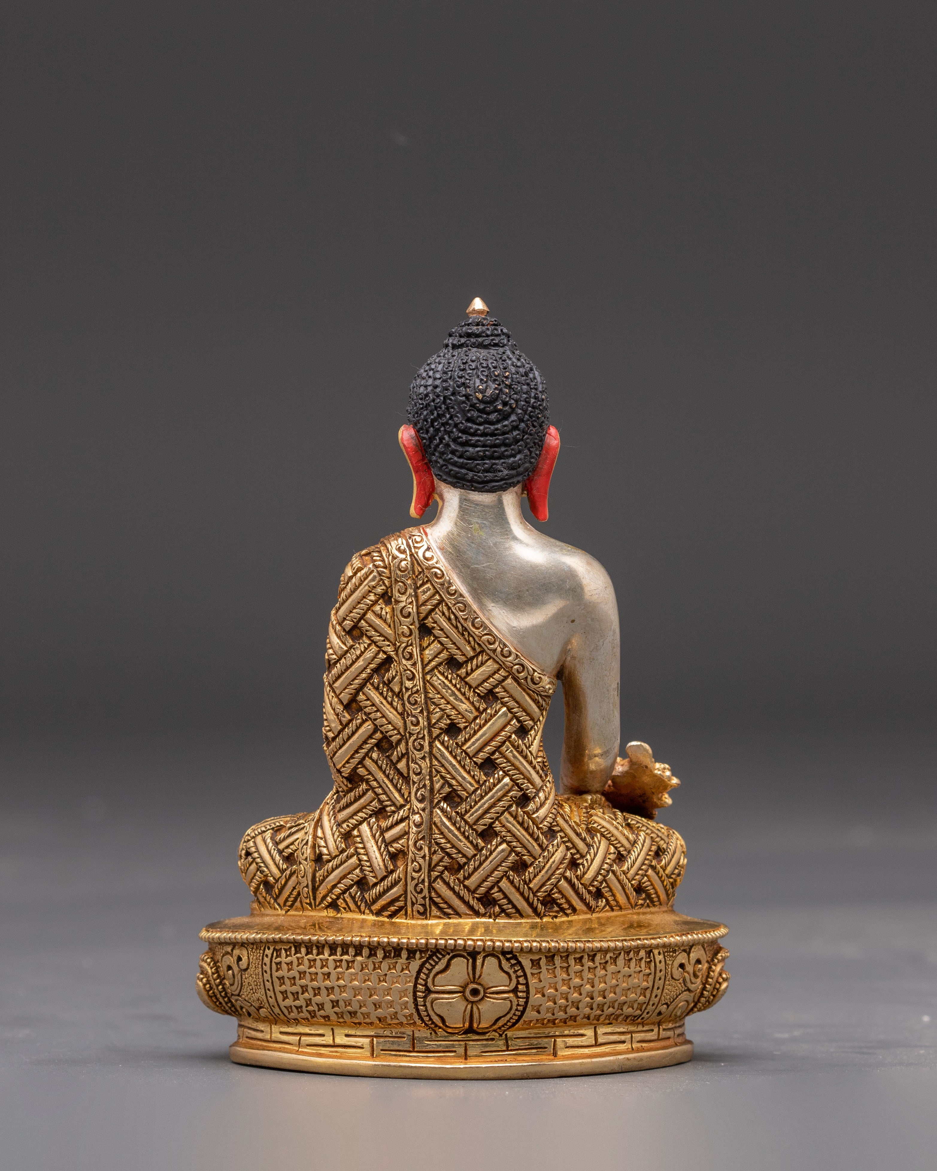 Three Buddha Set: Shakyamuni, Amitabha, and Medicine Buddha for Altar
