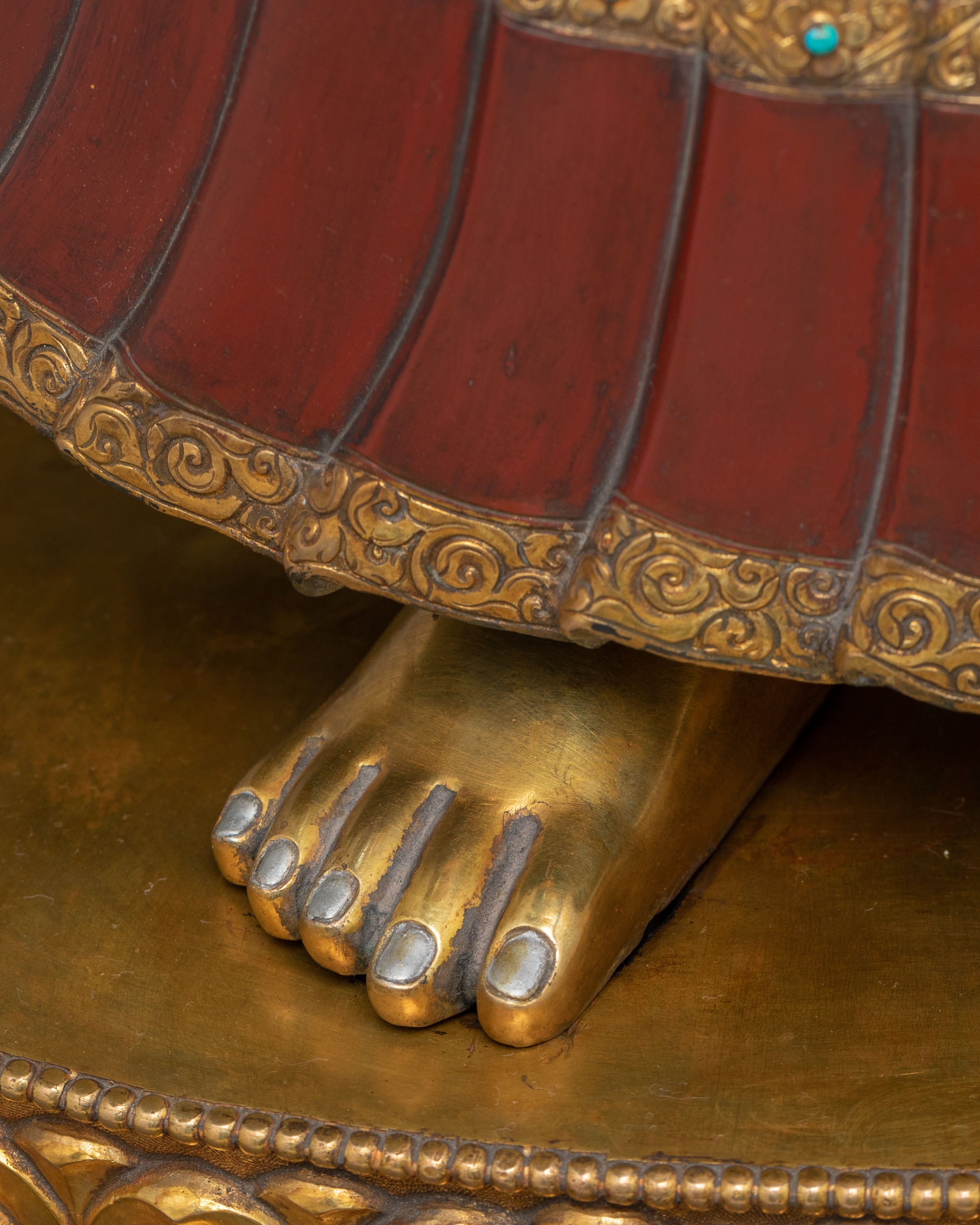 Dipankara Buddha: 24K Gold Gilded