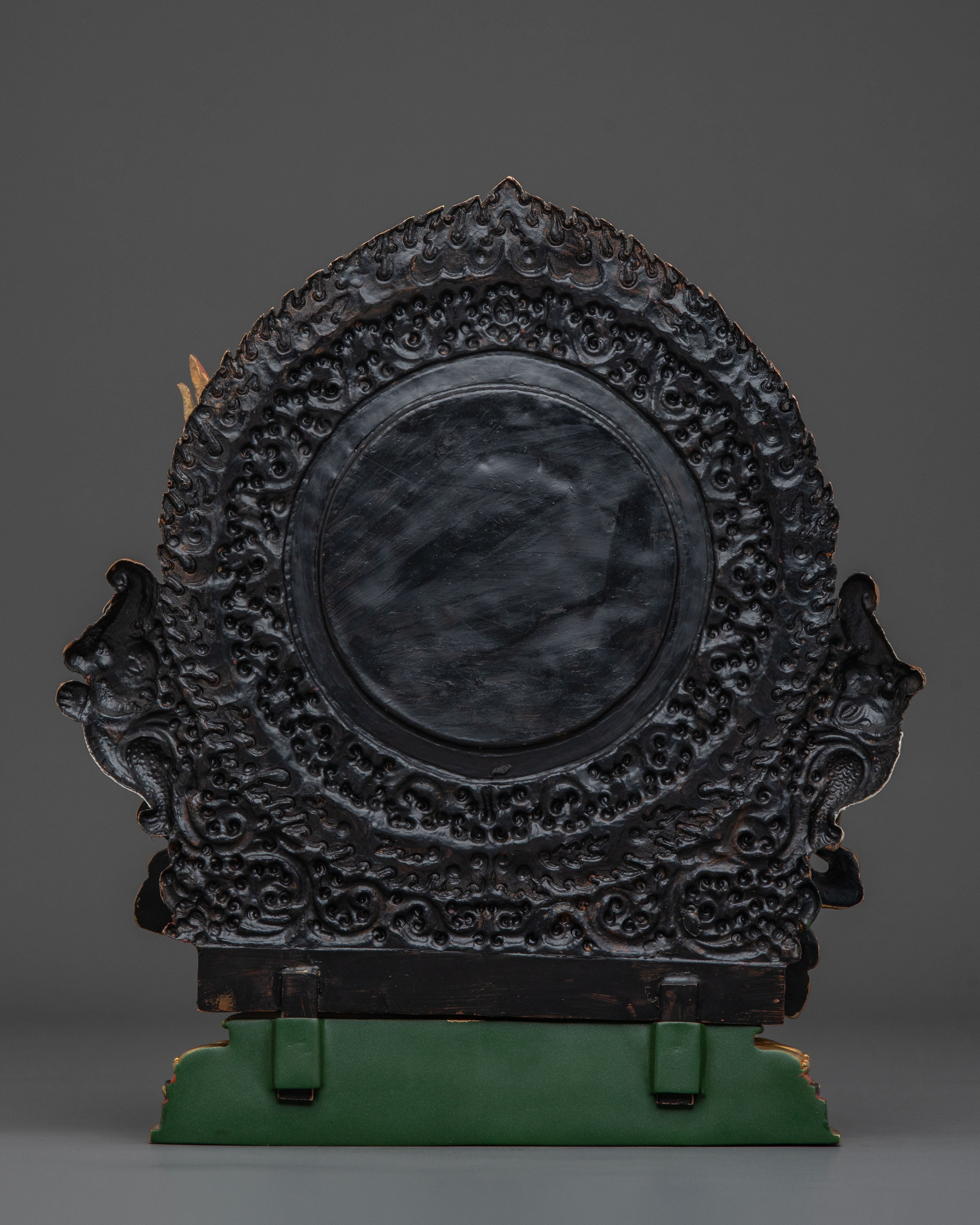 Handcrafted Four Armed Mahakala Statue | Himalayan Buddhist Protector
