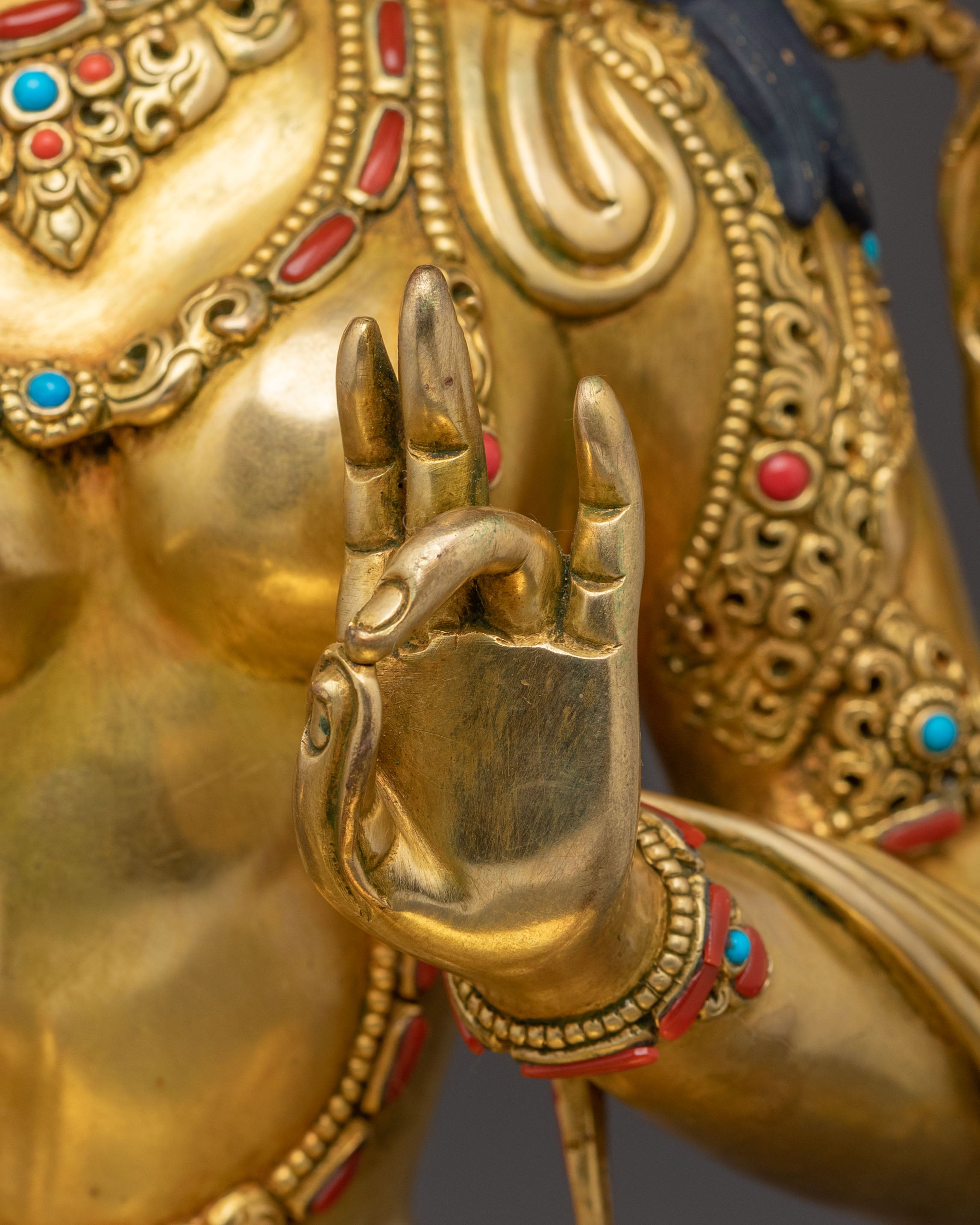 Mother Green Tara Sacred Statue | Spiritual Serenity