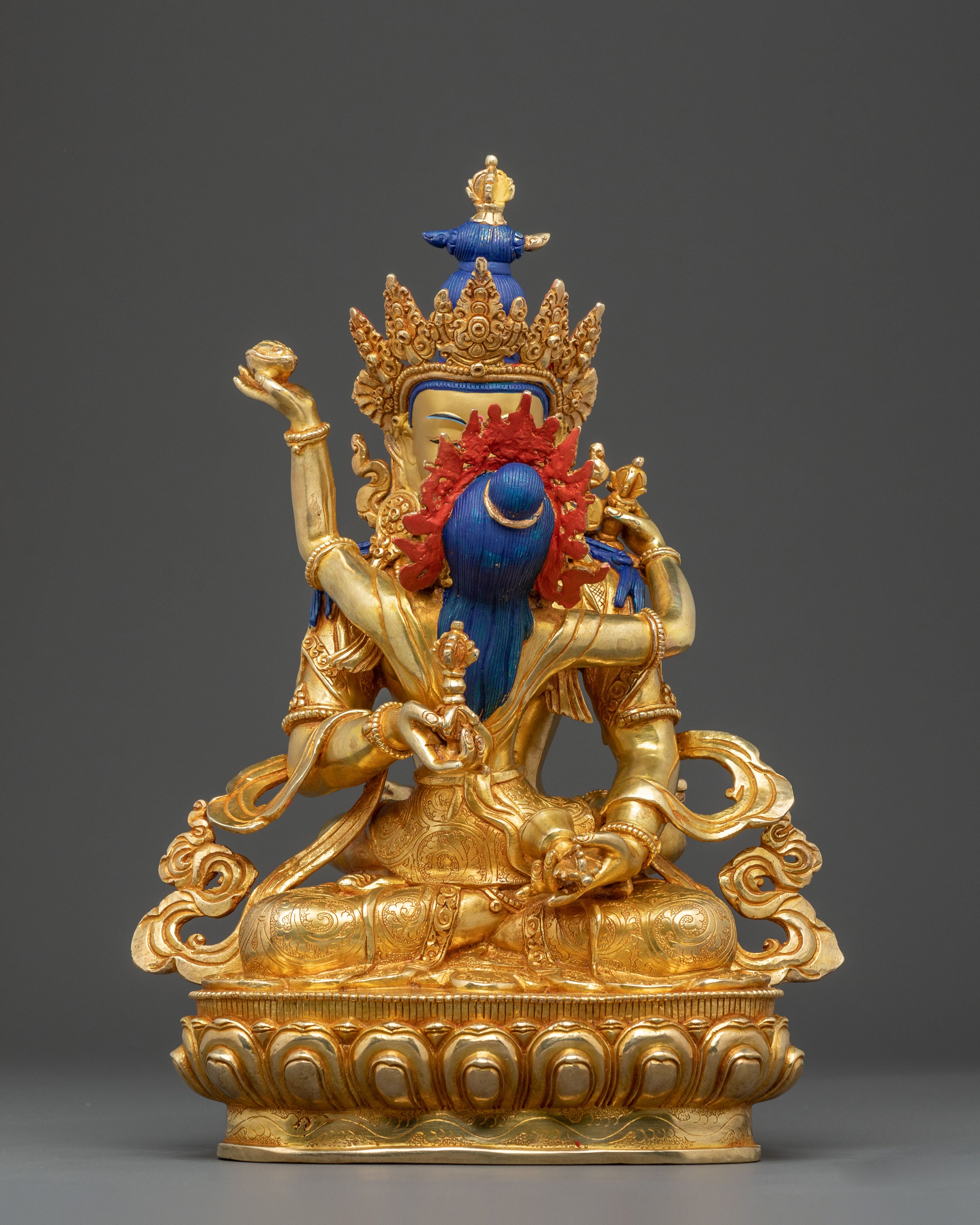 Vajrasattva With Consort Spiritual Healing Statue