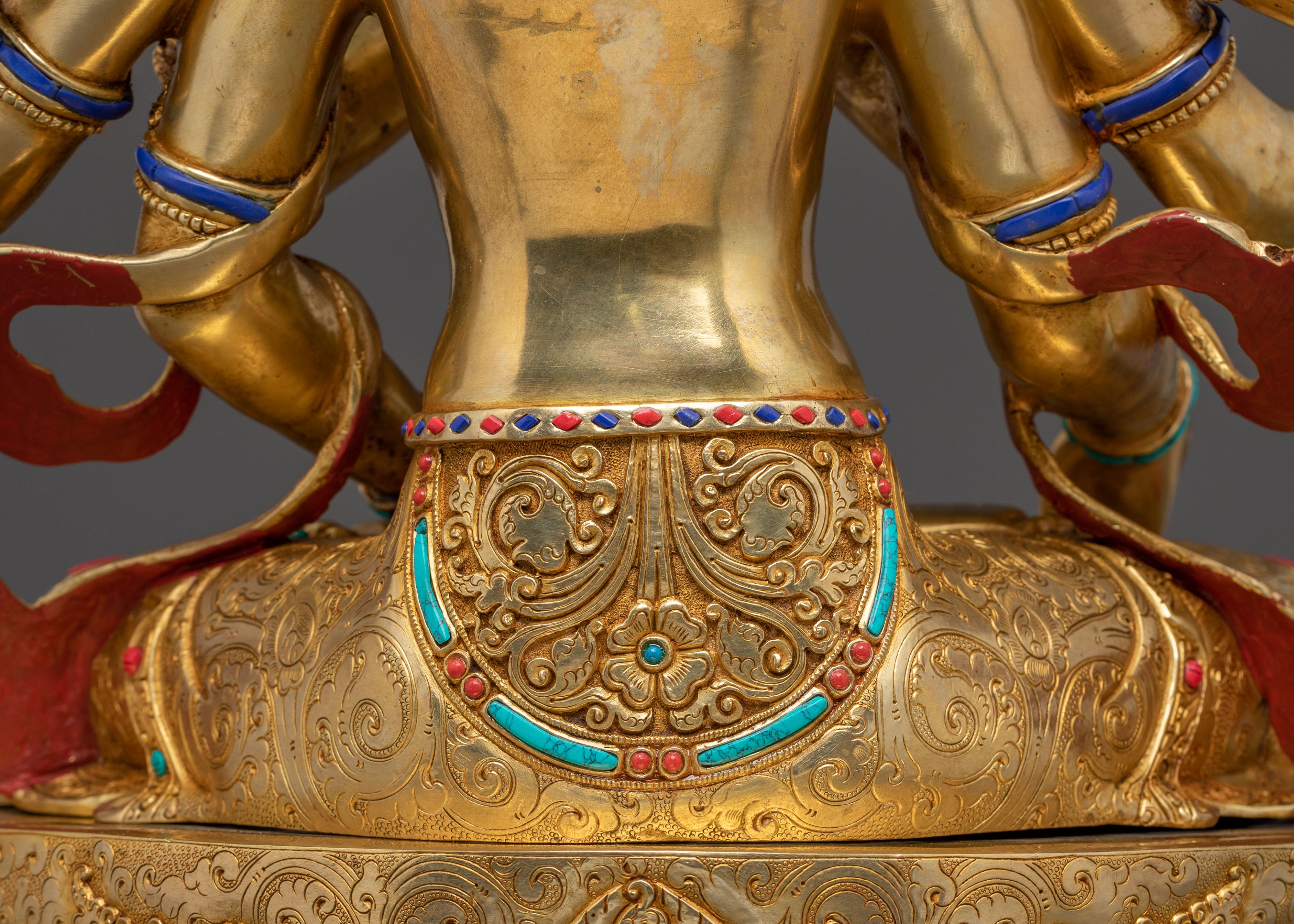 Namgyalma Divine Statue - Exquisite 24K Gold Gilded
