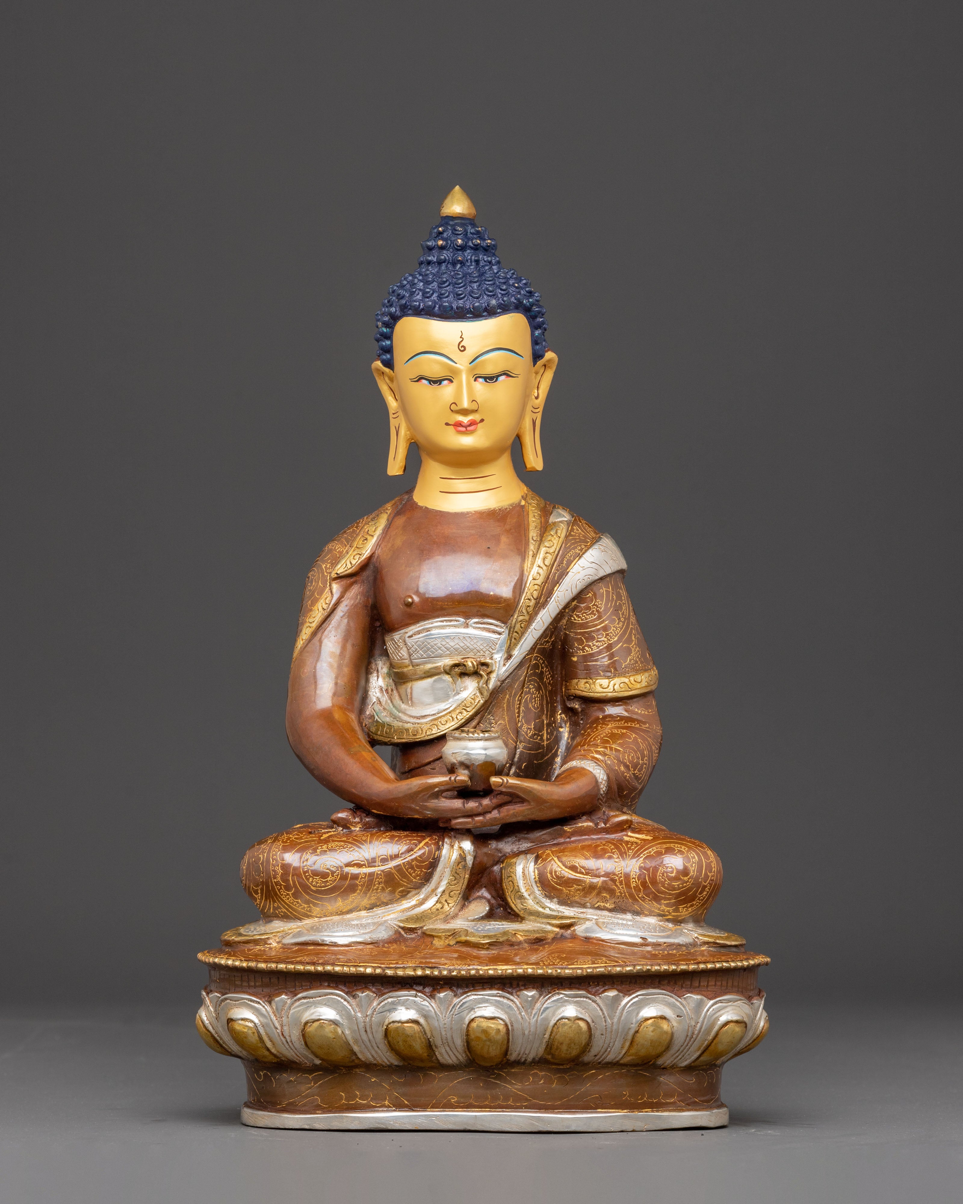 Serene Statue of Buddha Amitabha | Ruler of the Pure Land