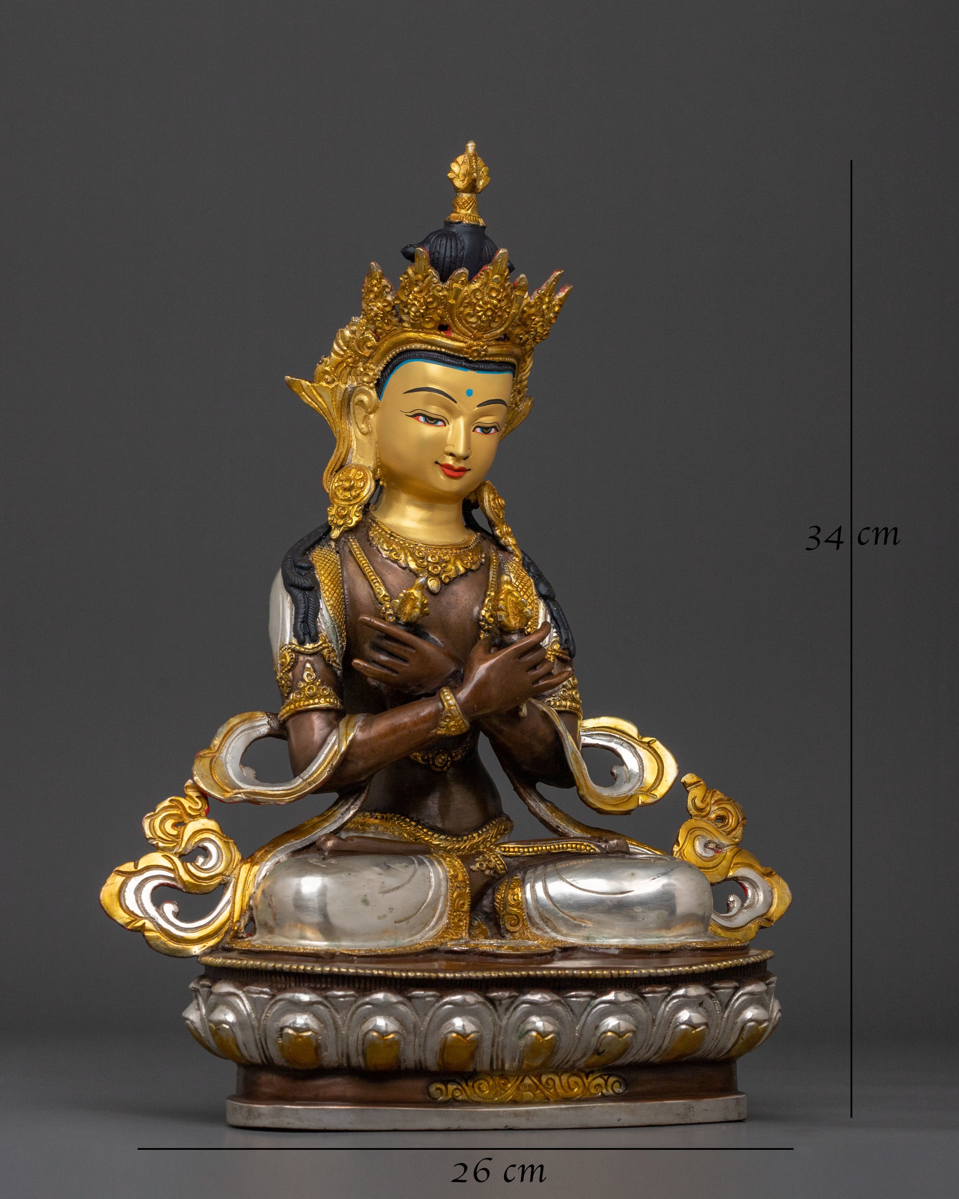 Vajradhara Sacred Statue | Embodiment of Primordial Wisdom