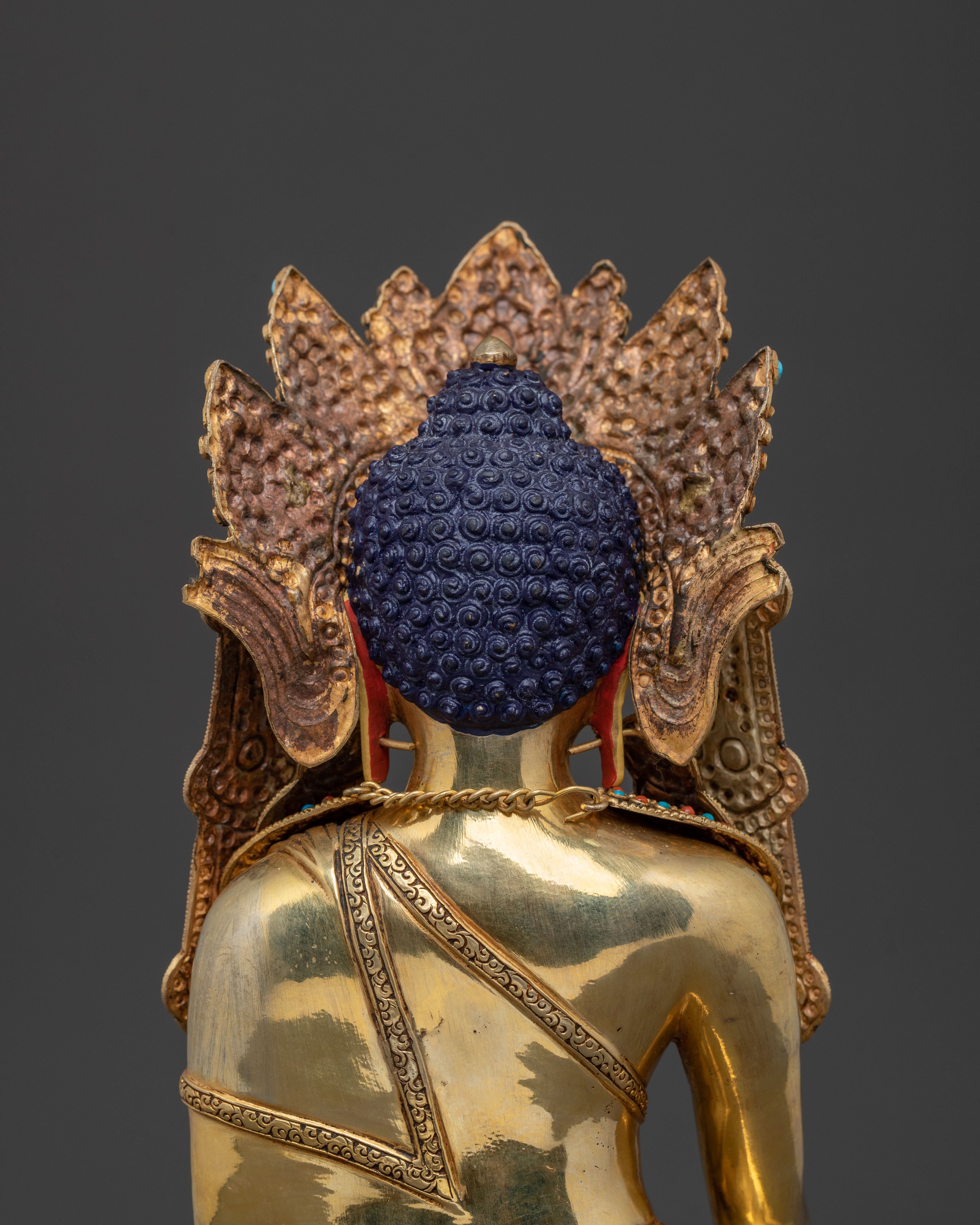 Crown Shakyamuni Buddha Statue | Spiritual Awakening