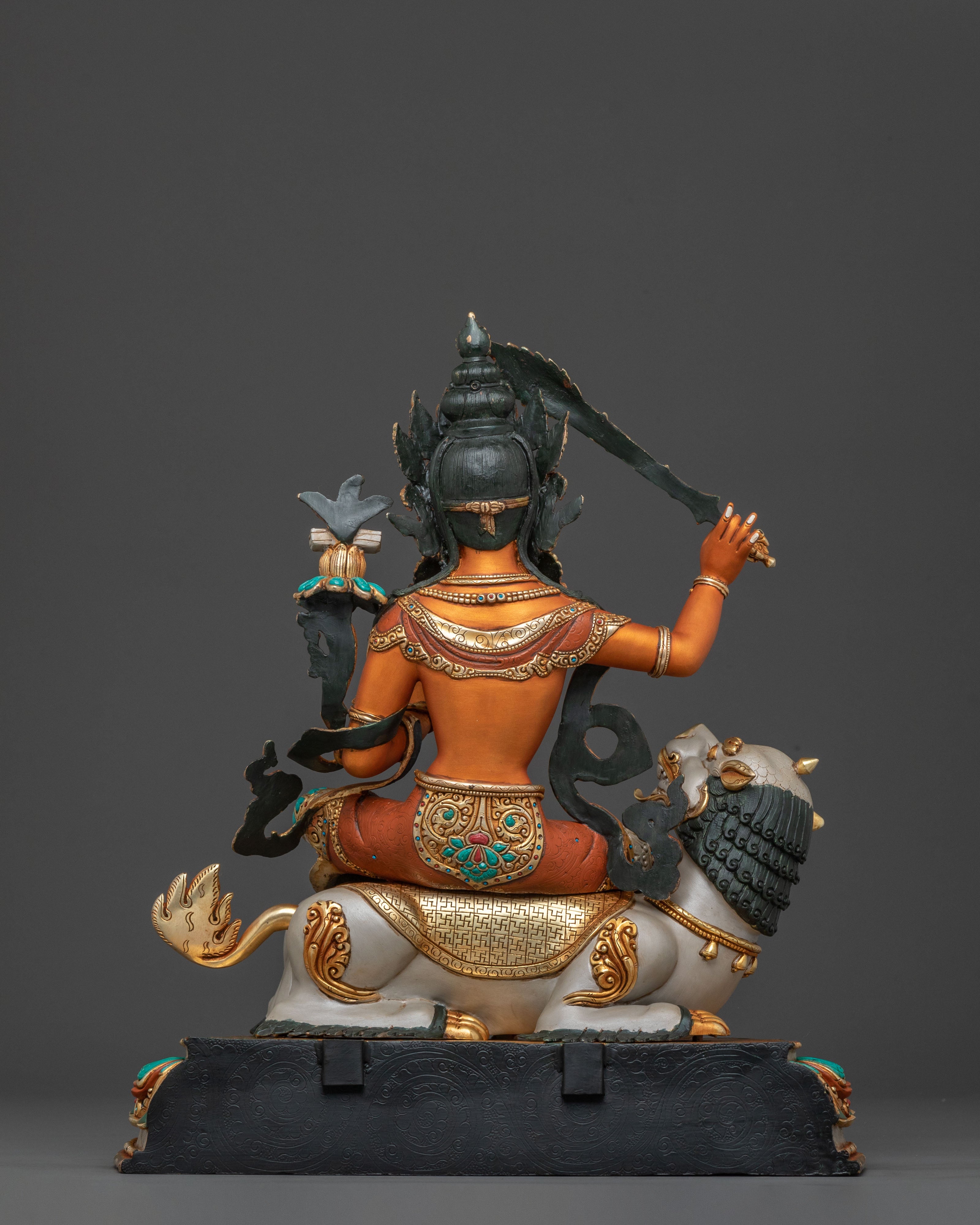 Simhanada Manjushri Statue | Divine Wisdom
