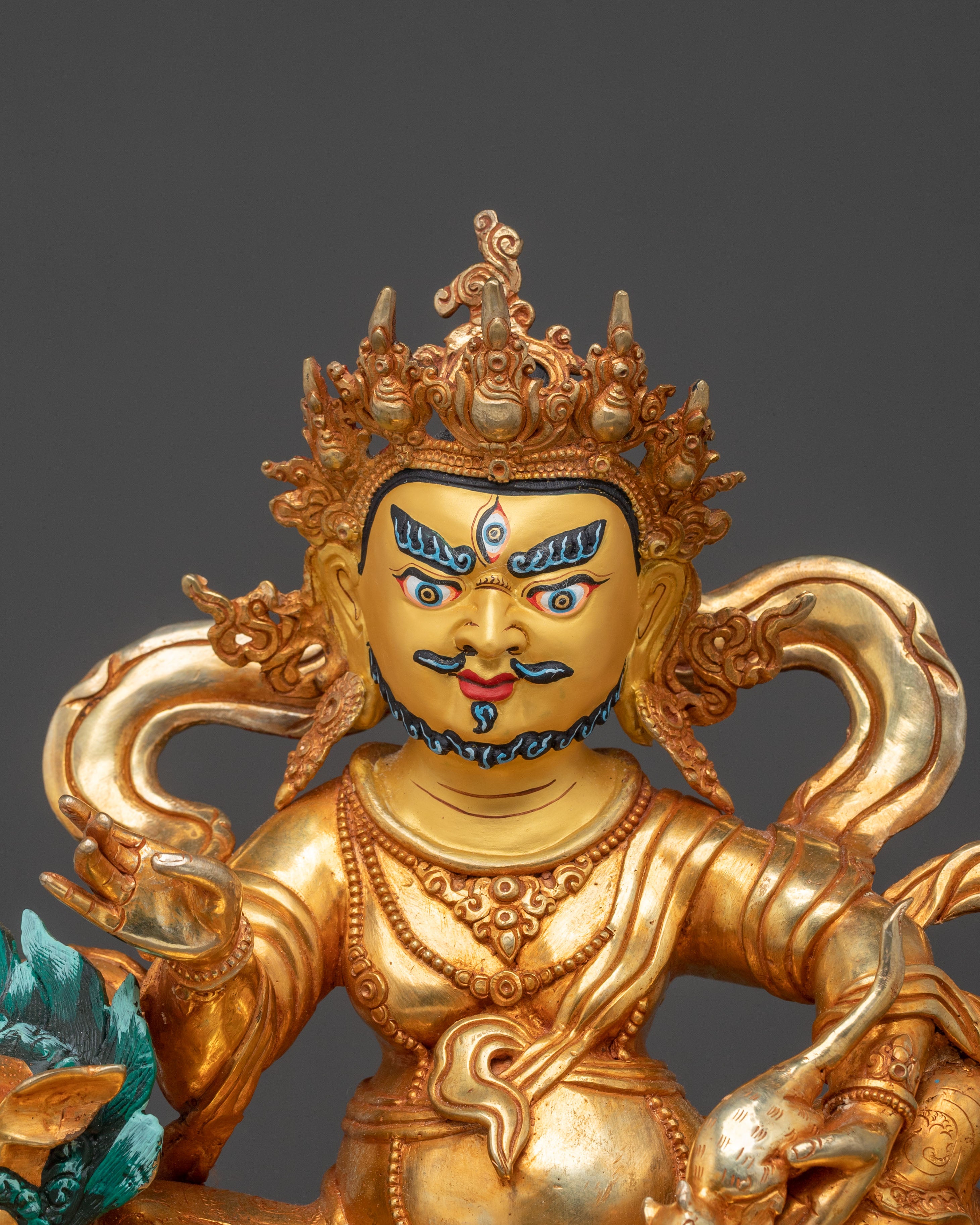 24K Gold Gilded Handcrafted Namtoshe Statue