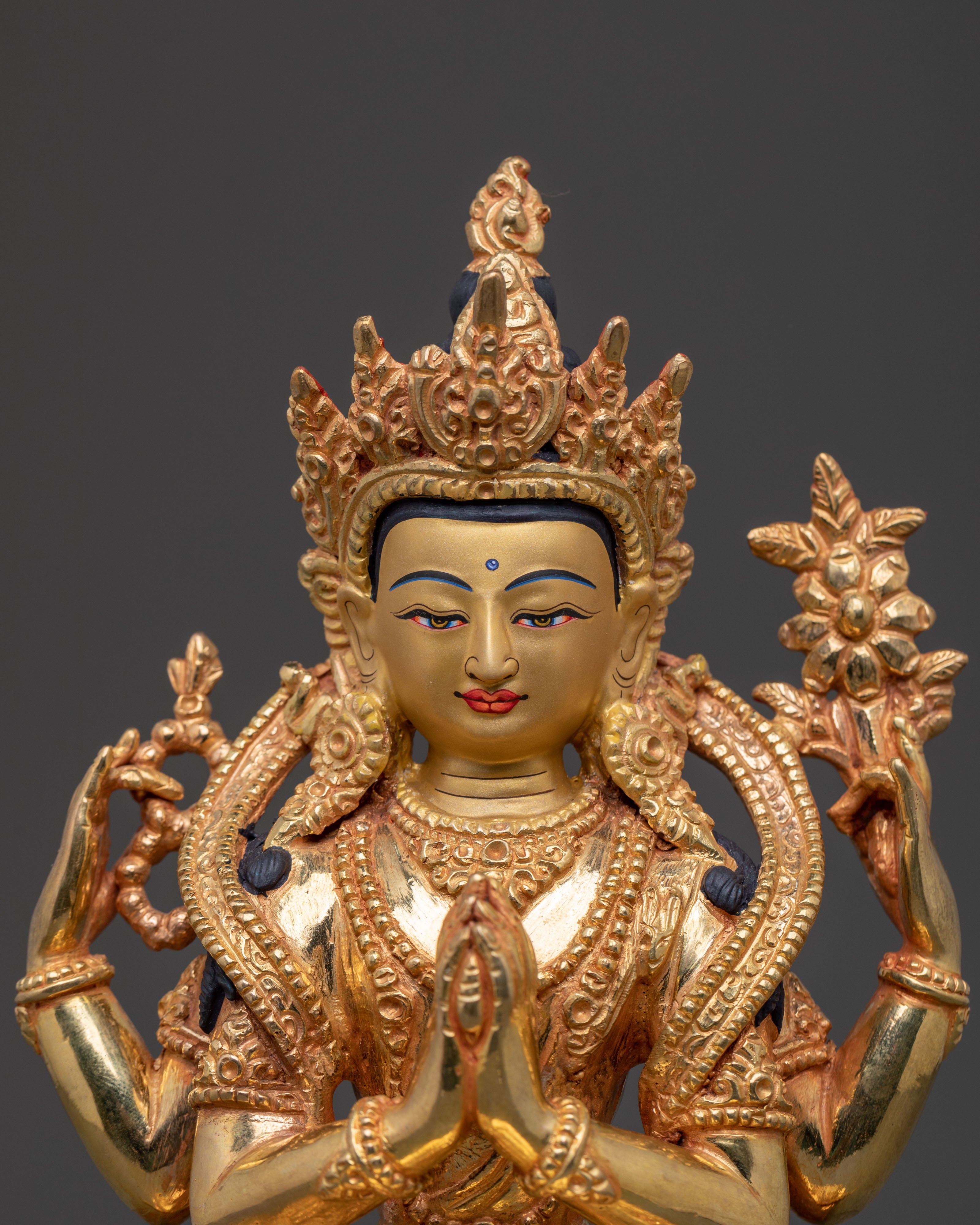 Four Armed Chenrezig Statue | Universal Compassion