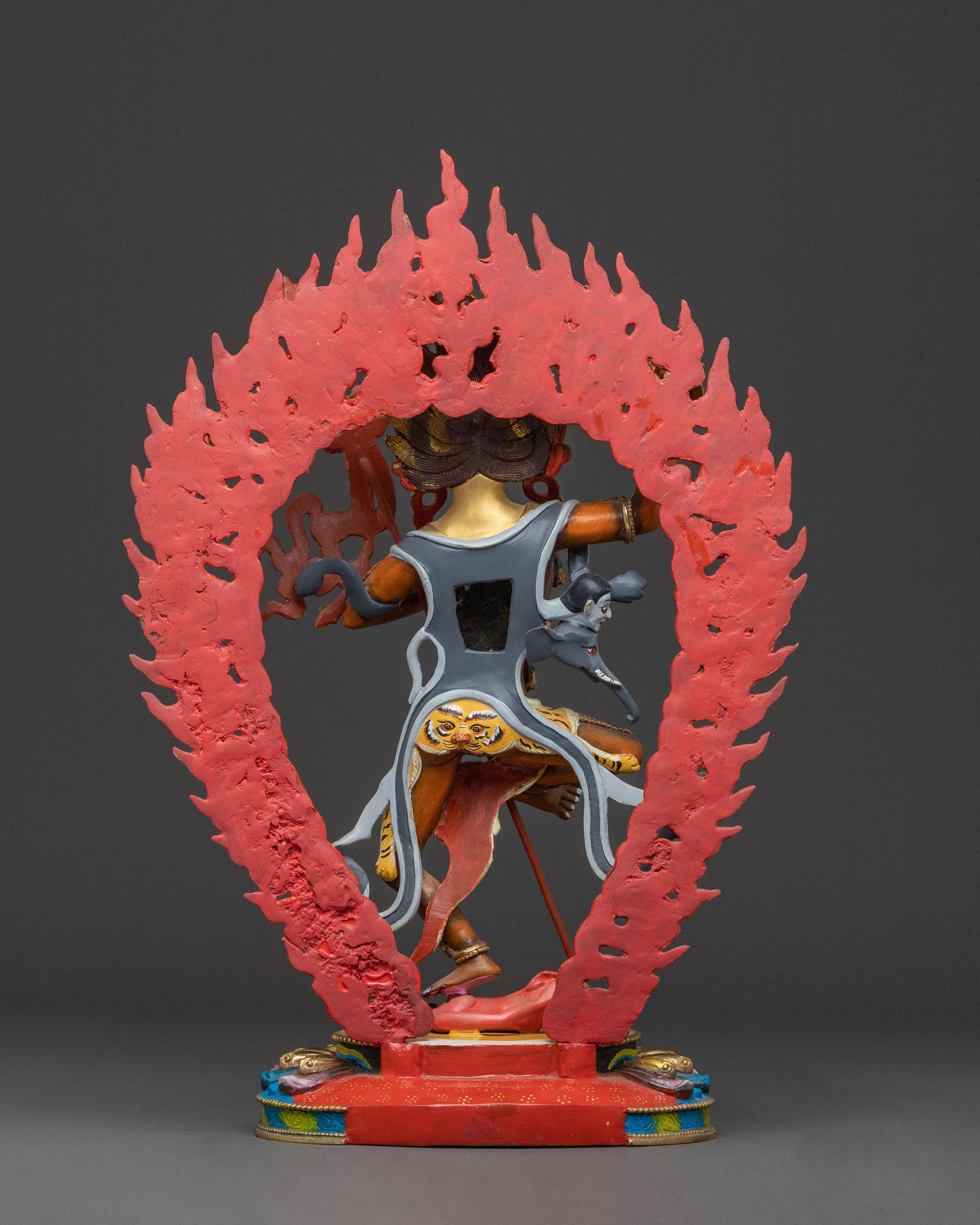 Troma Nagmo Fierce Statue | Black Wrathful Mother