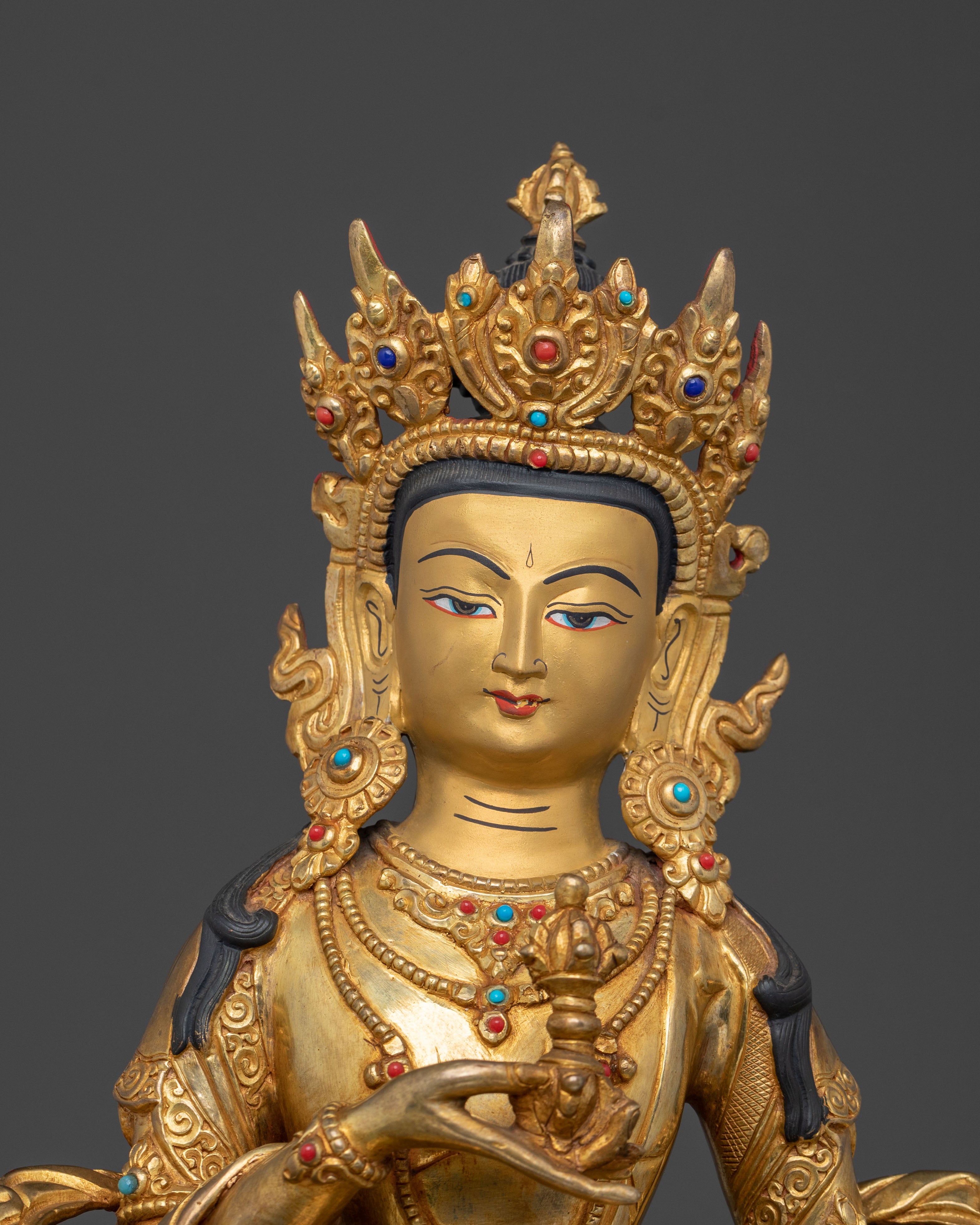 Handmade Vajrasattva Statue | Tibetan Buddhist Deity
