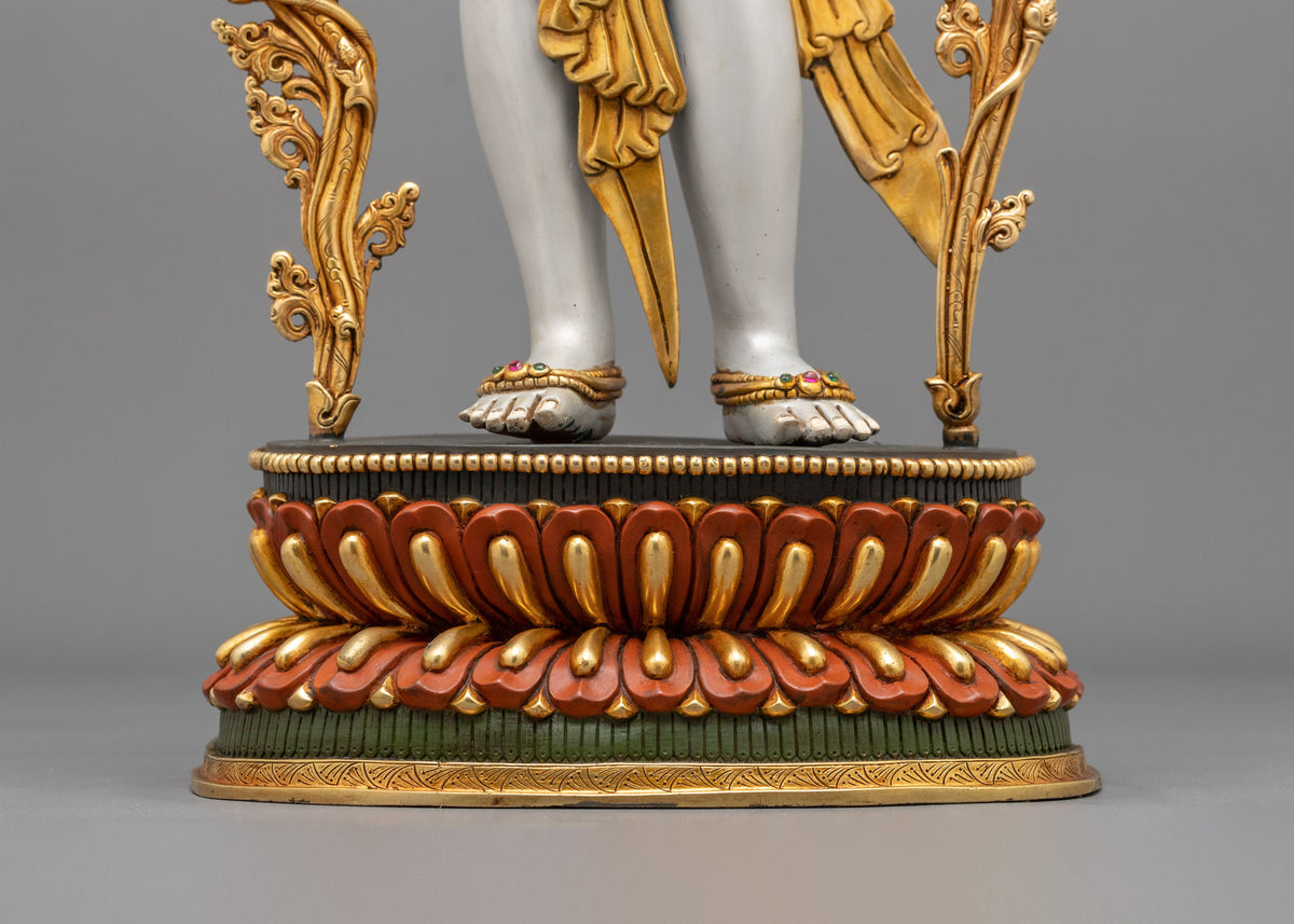 Lokeshwor Copper Sculpture | Tibetan Buddhist Figurine