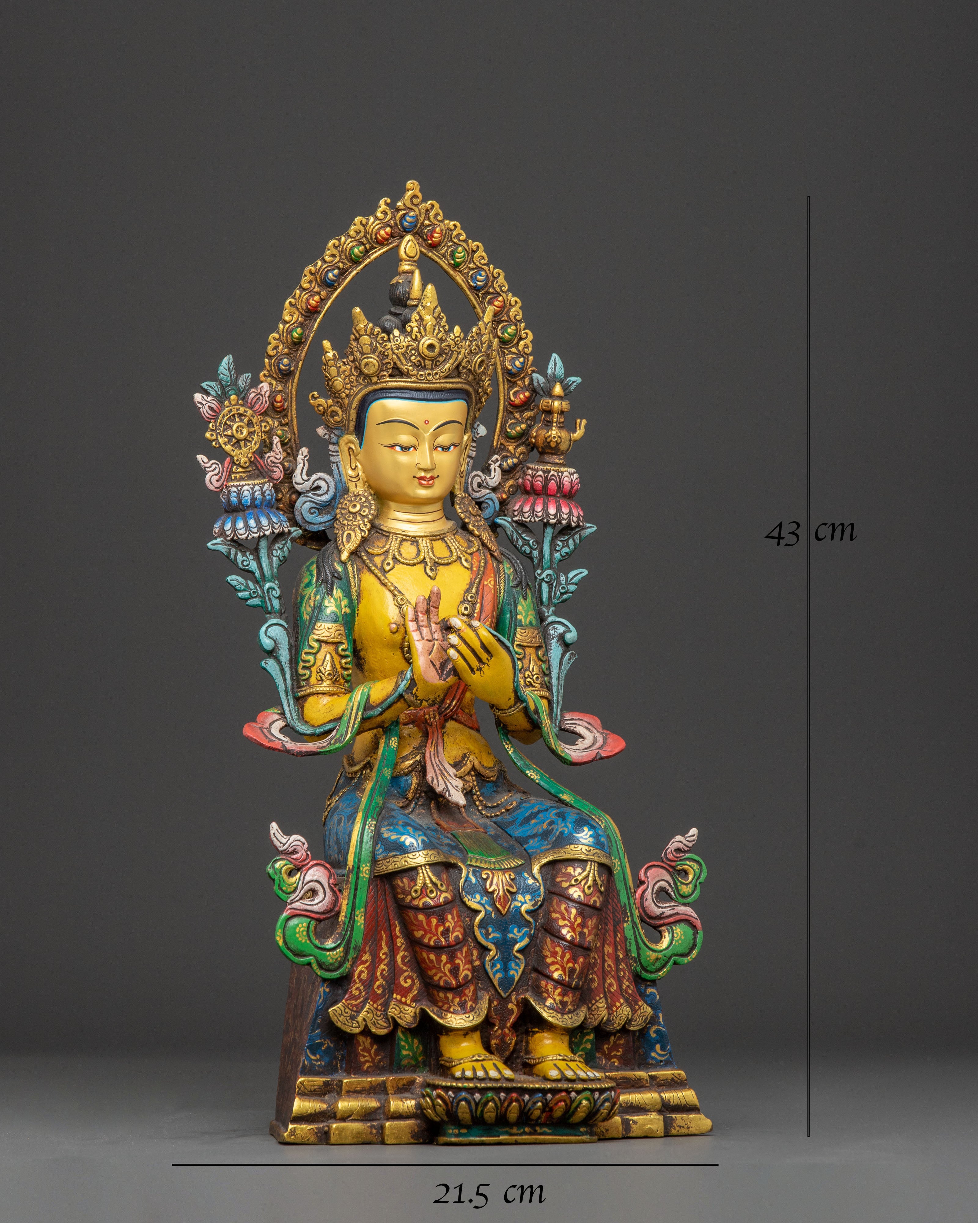 Maitreya Buddha Sculpture: The Buddha of The Future