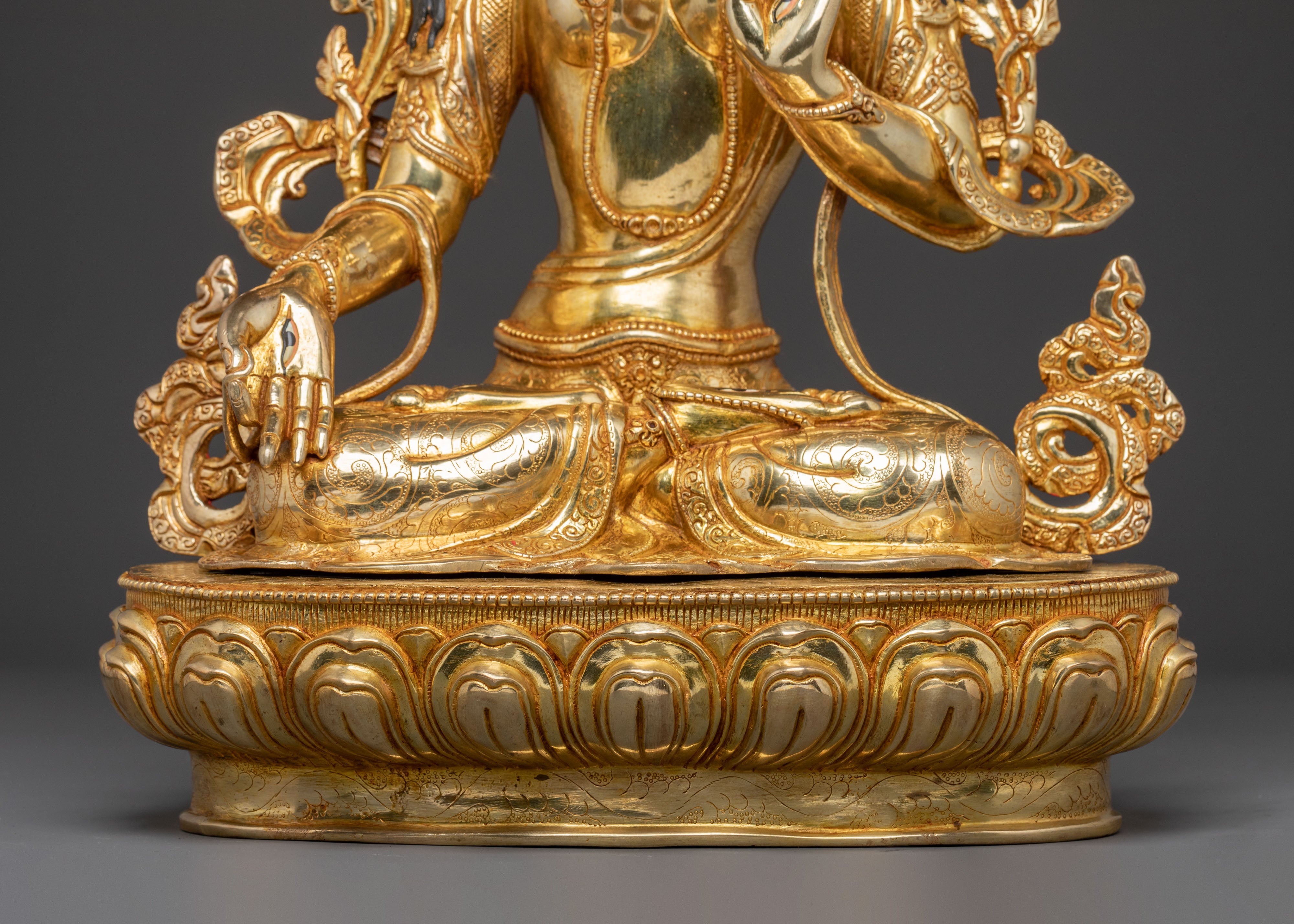 White Tara Statue Compassion Goddess | Altar Decor