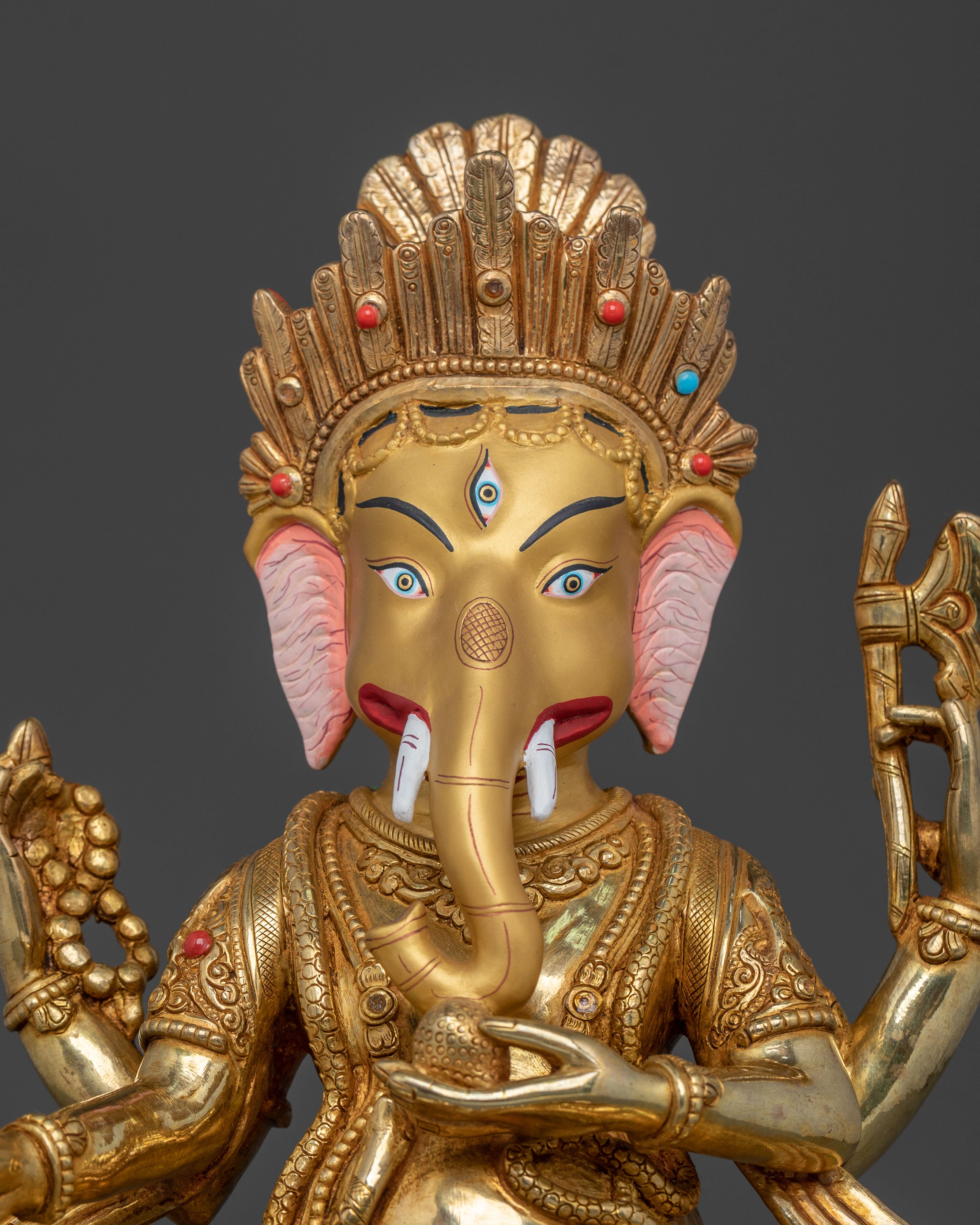 God Ganesh Spiritual Statue | Hindu Divine Figurine