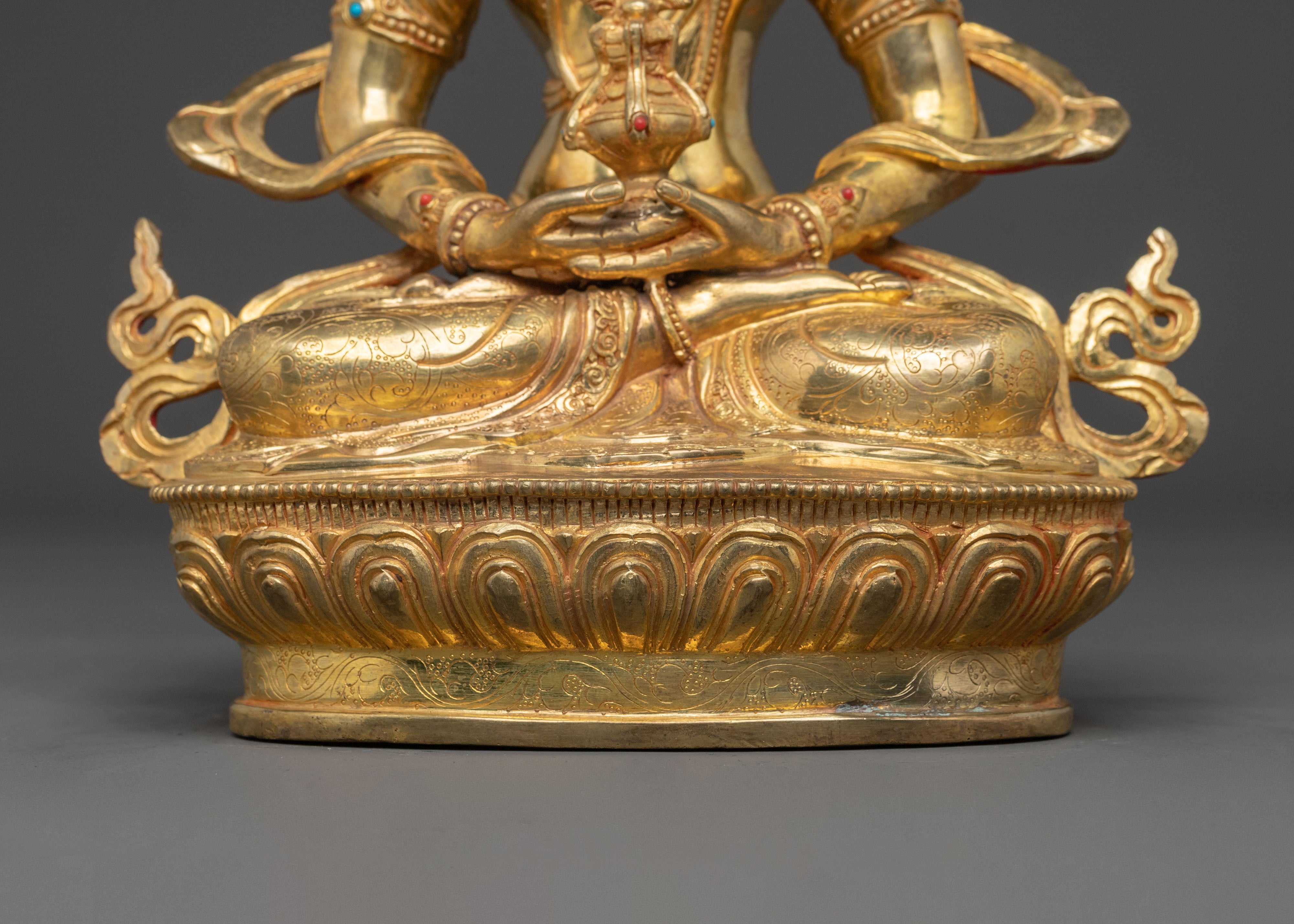 Handcrafted Amitayus Divine Figurine | Buddha of Infinite Life and Longevity
