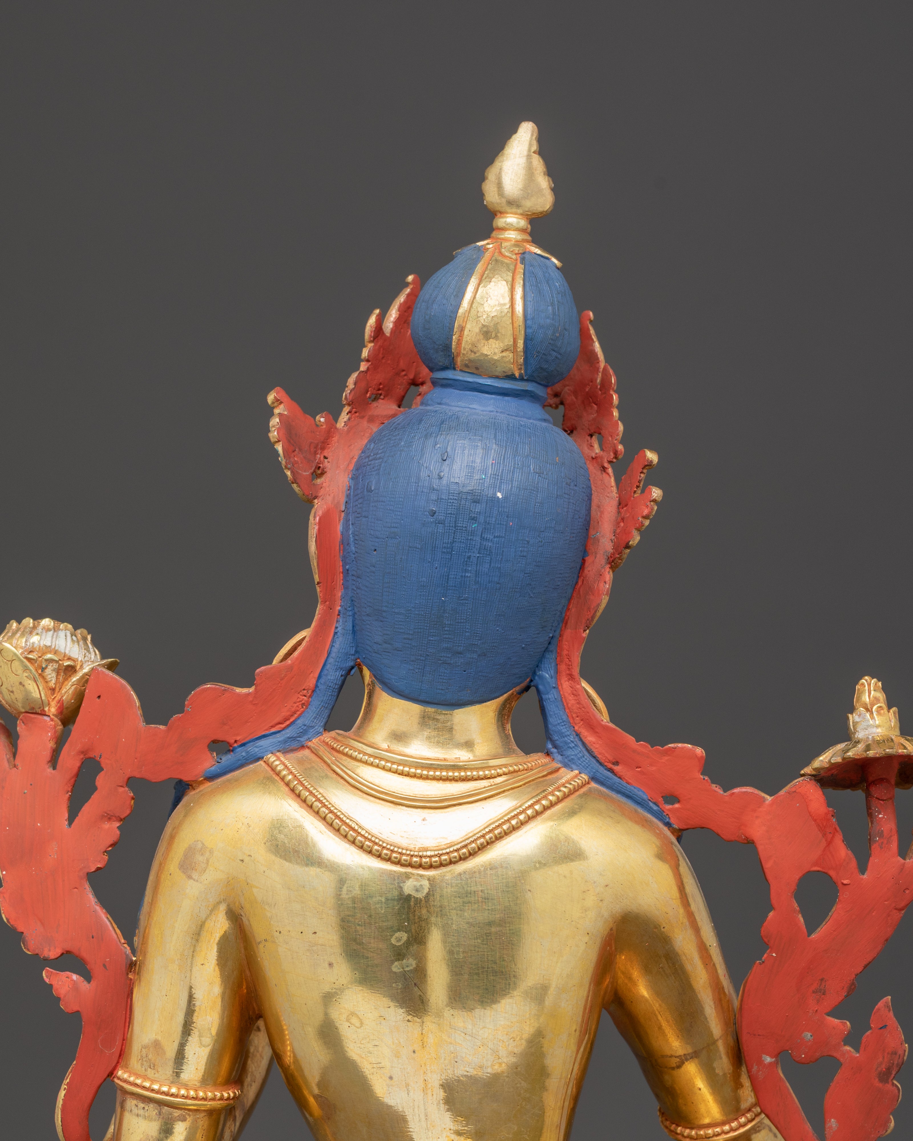 Green Tara Statue: Love and Compassion Deity | Female Bodhisattva