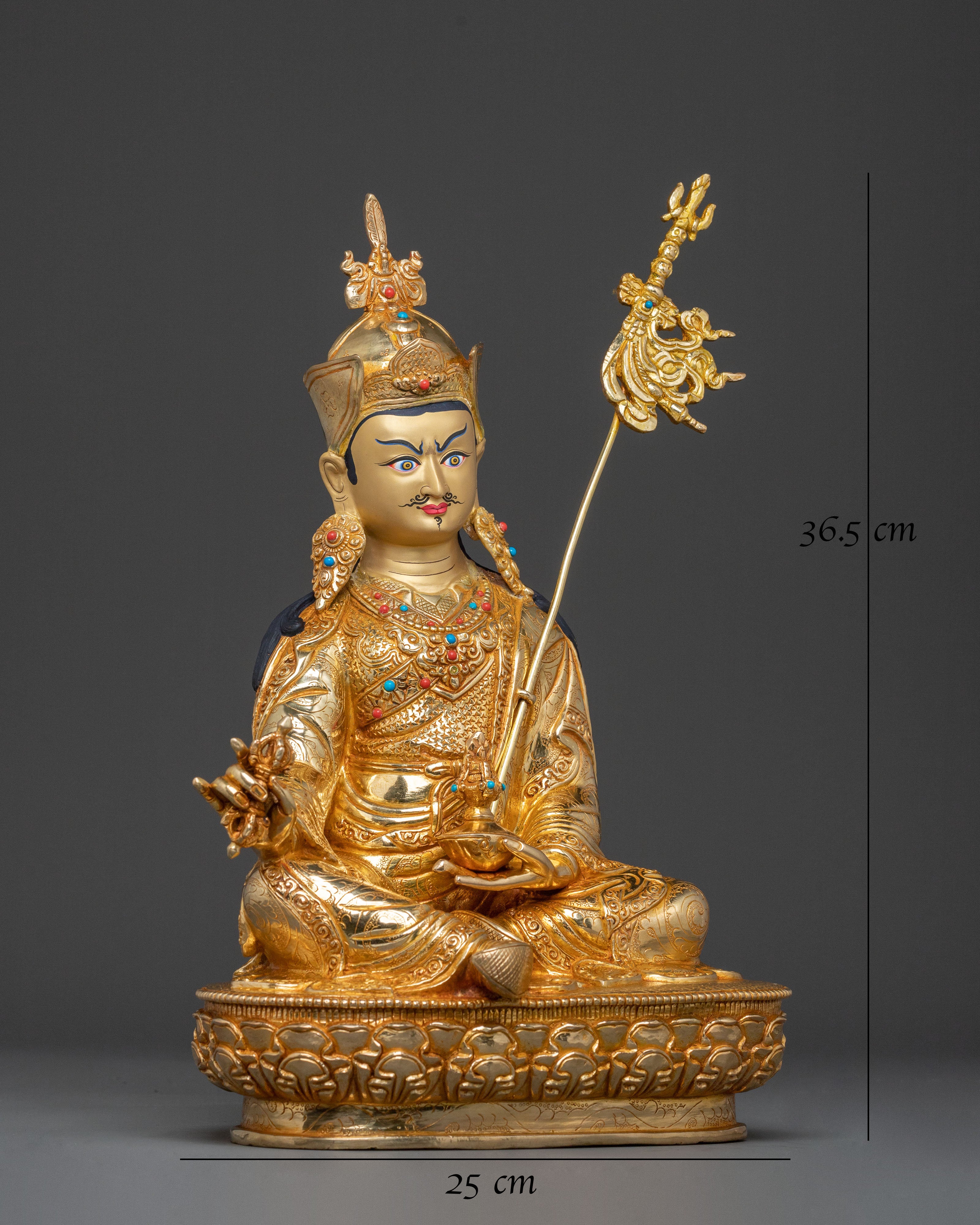 Guru Rinpoche Statue | Spiritual Altar Decor