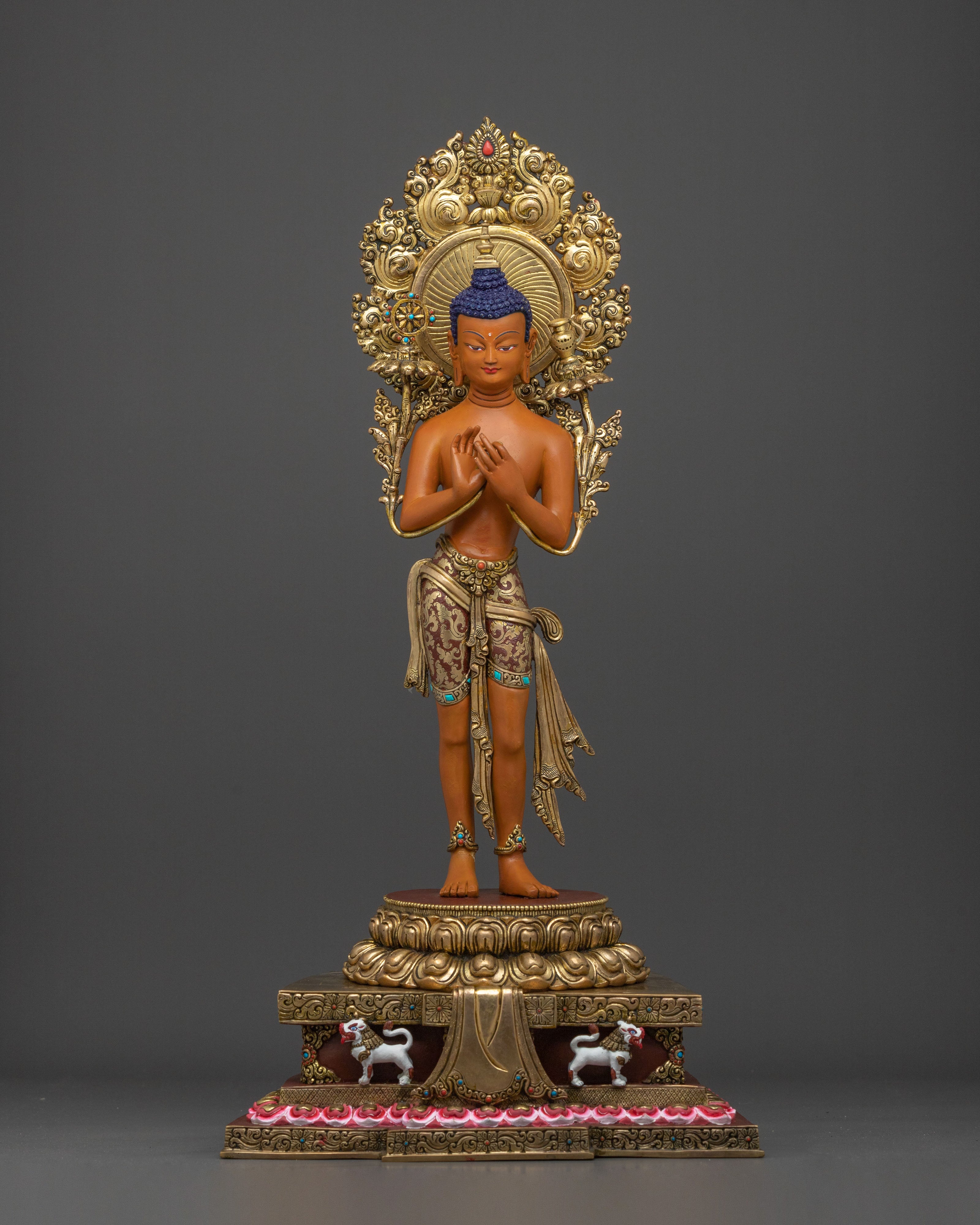Handmade Maitreya Buddha Sculpture | Tibetan Buddhist Statue