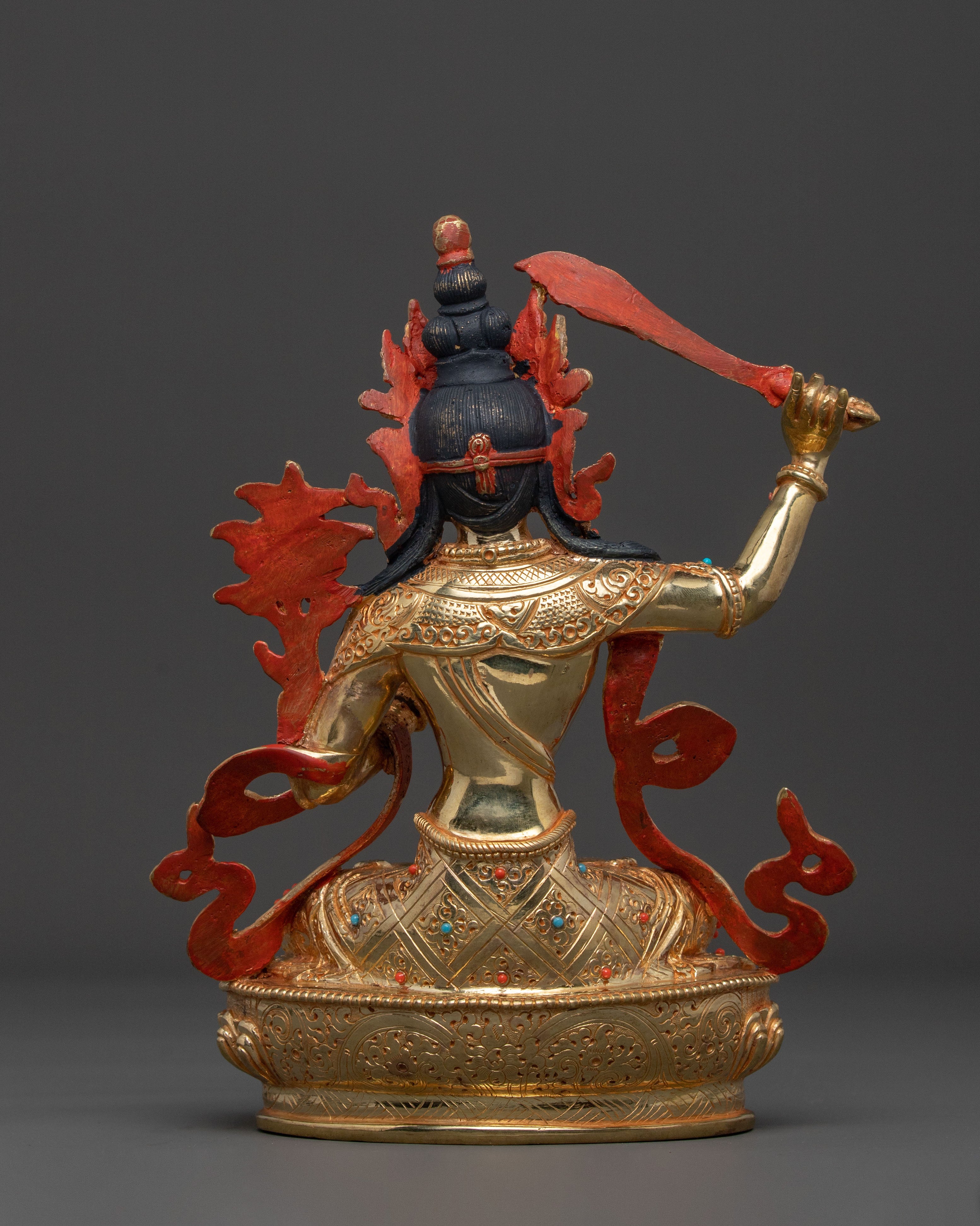 Traditional Manjushri Bodhisattva Statue | Home Decor