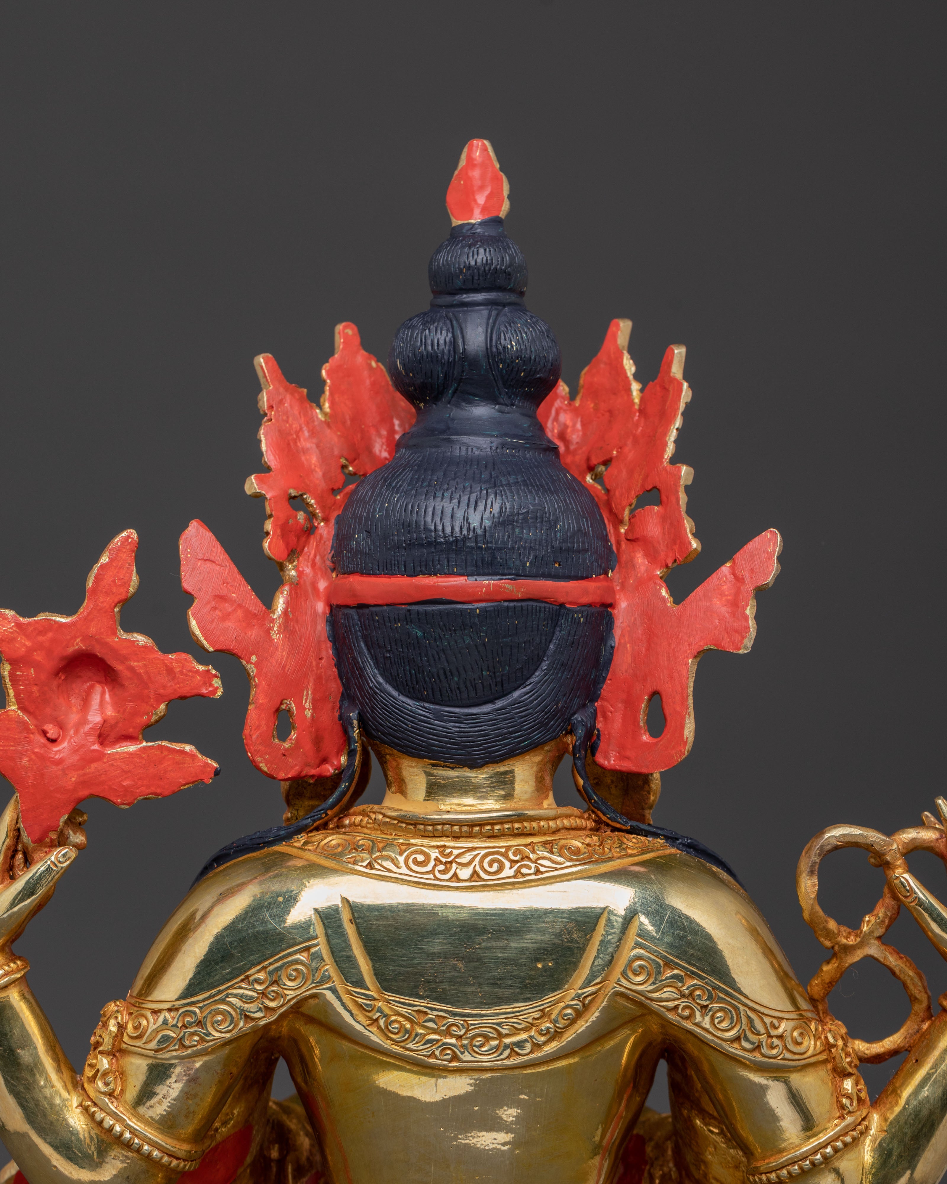 Chenrezig Sacred Tibetan Statue | Meditation Altar Figurine