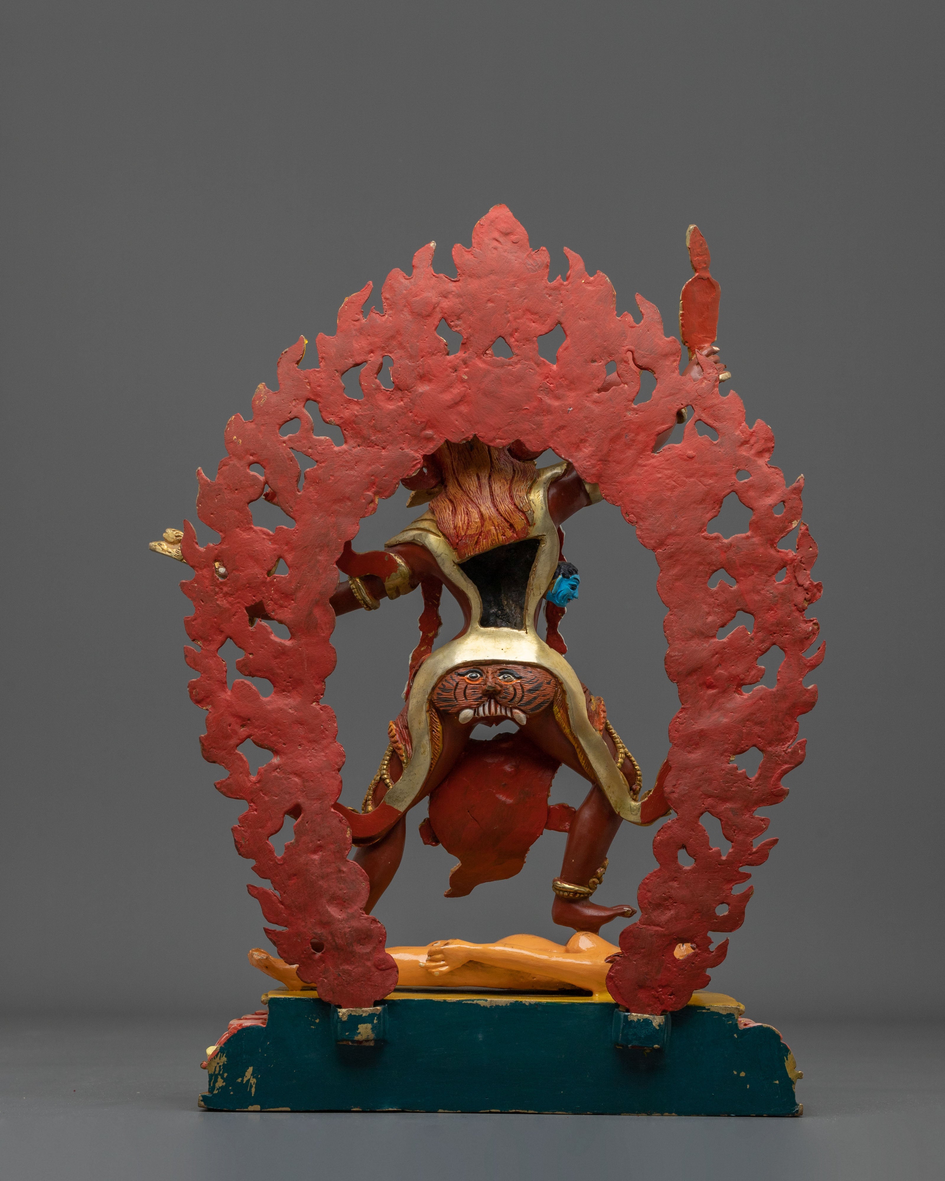 Ekajati Statue: Tibetan Buddhist Protector Sculpture