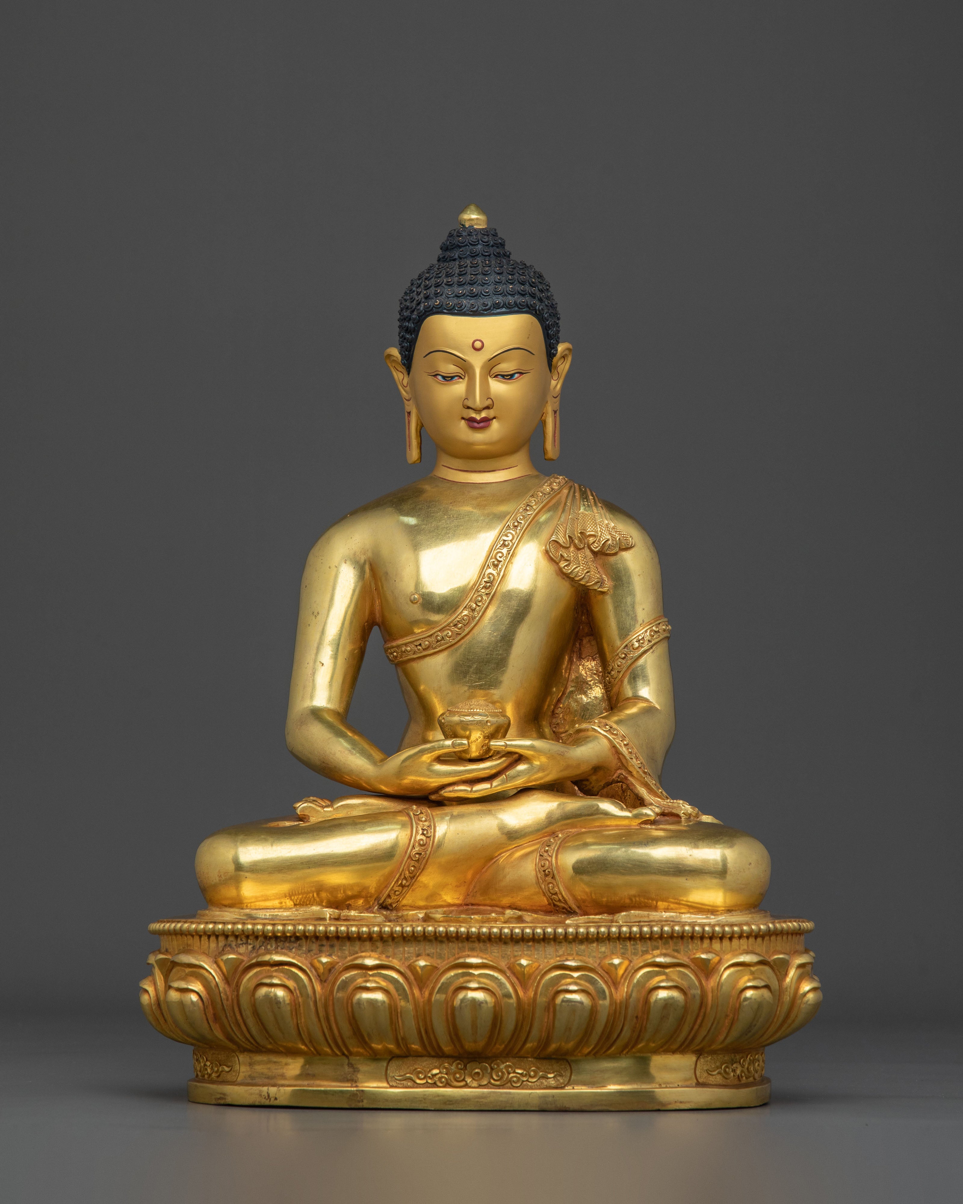 Radiant Amitabha Buddha Statue for Altar | Buddha of Infinite Light
