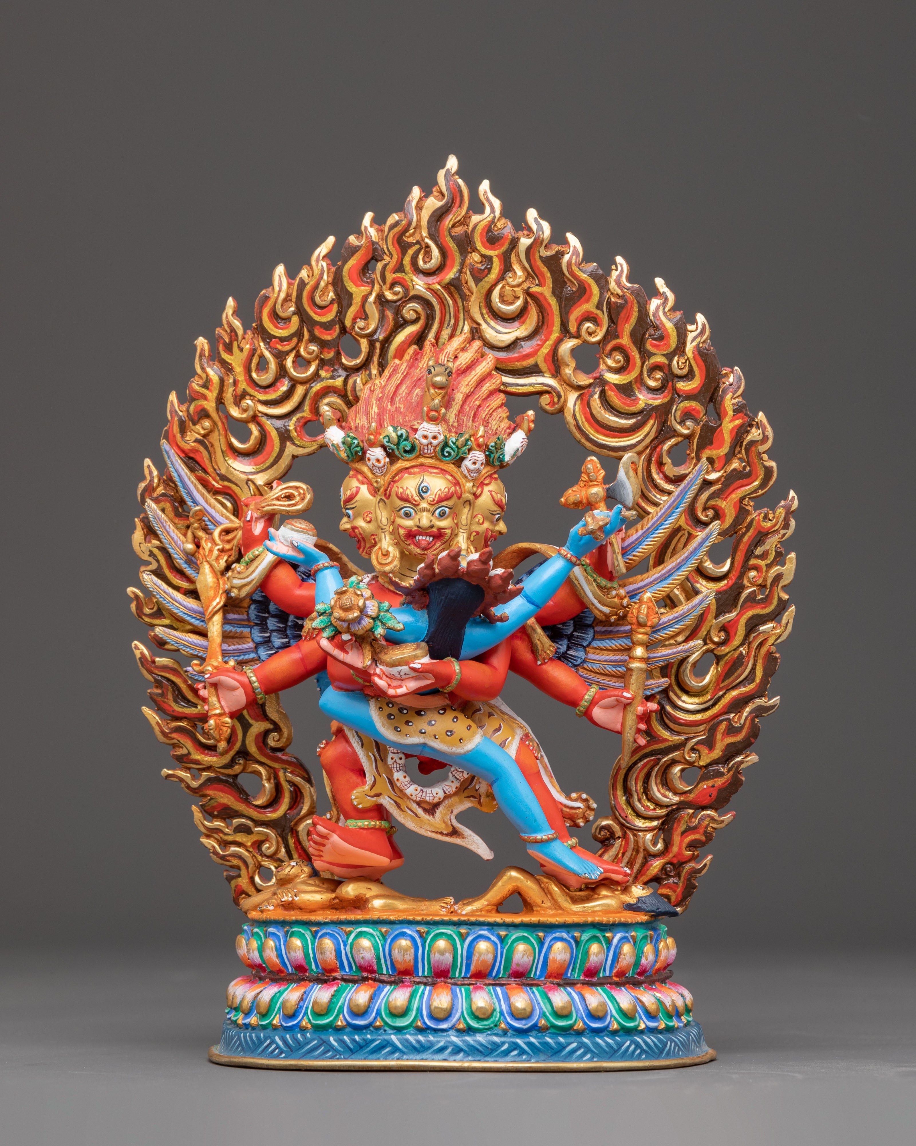 Powerful Yidam Protector Hevajra Statue