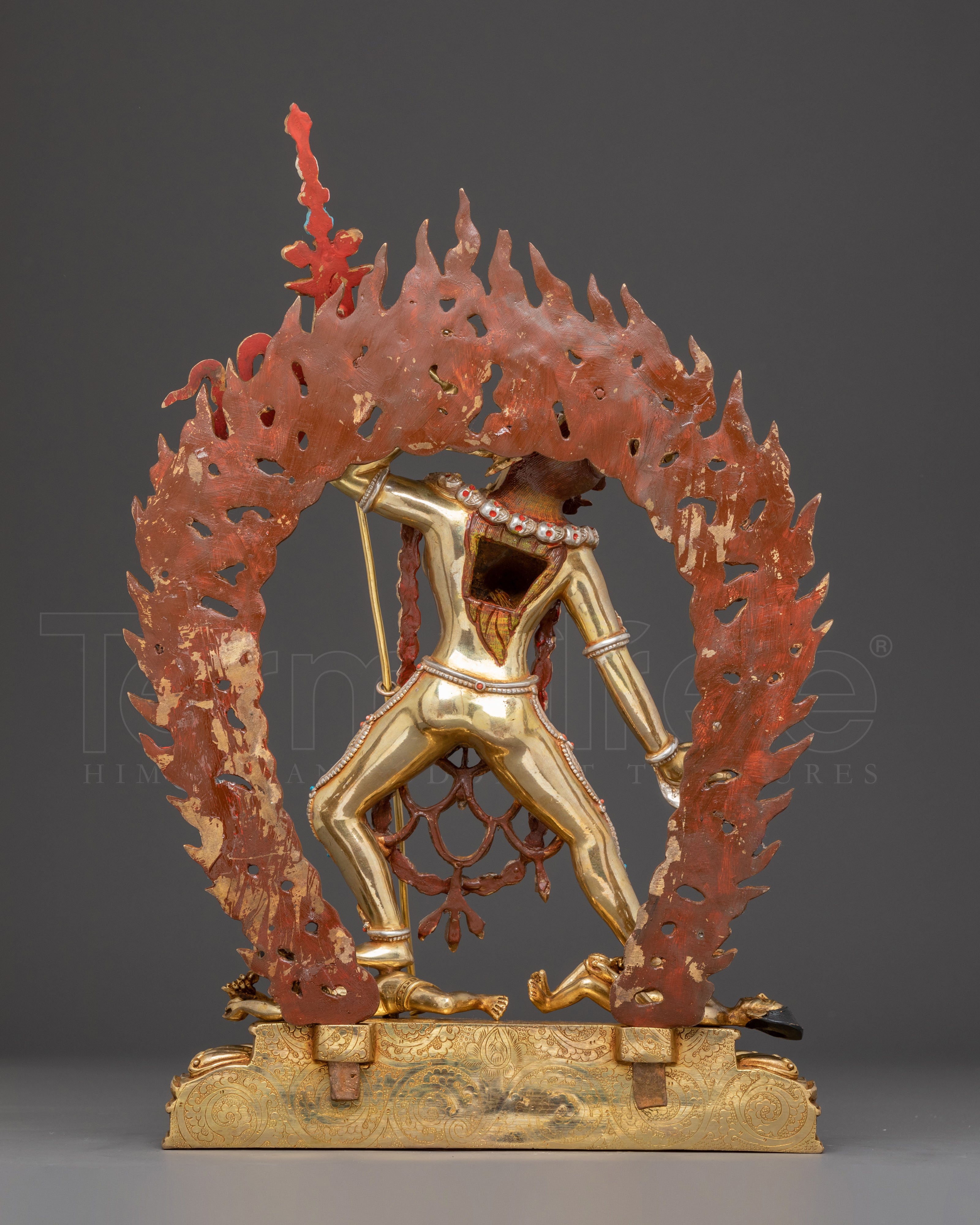 Golden Vajrayogini Handcrafted Statue | Female Wisdom Deity