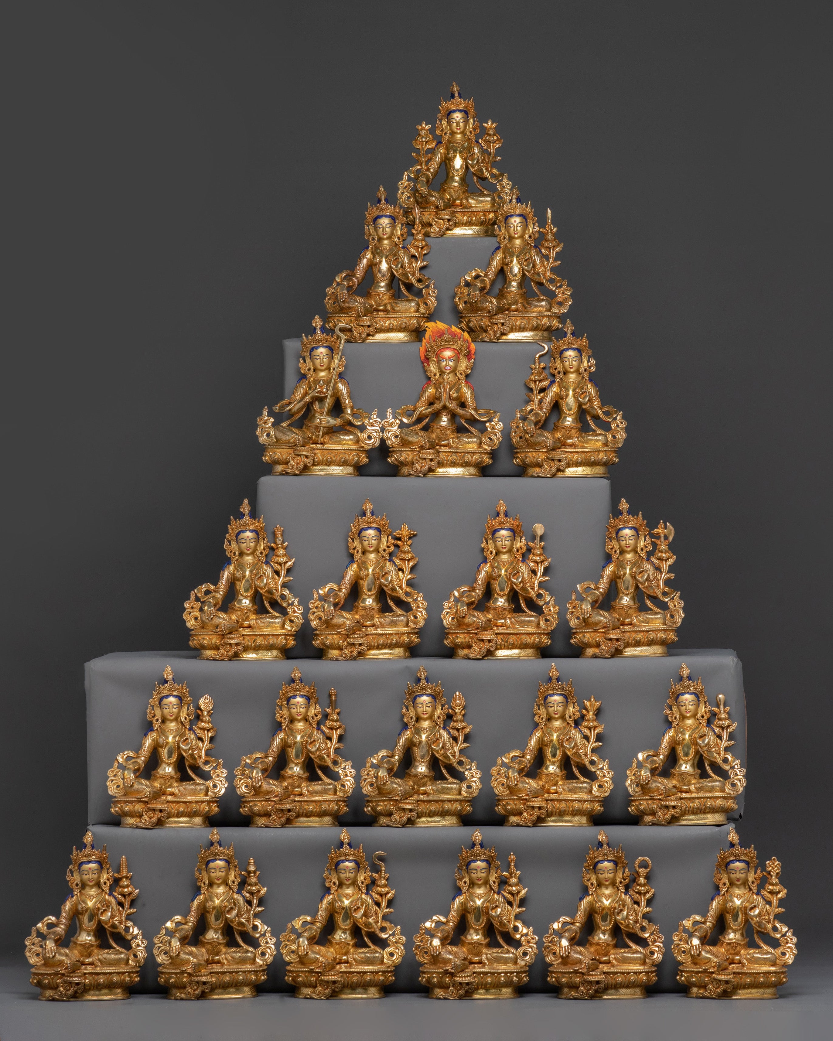 21 Tara Set Buddhist Statue Set