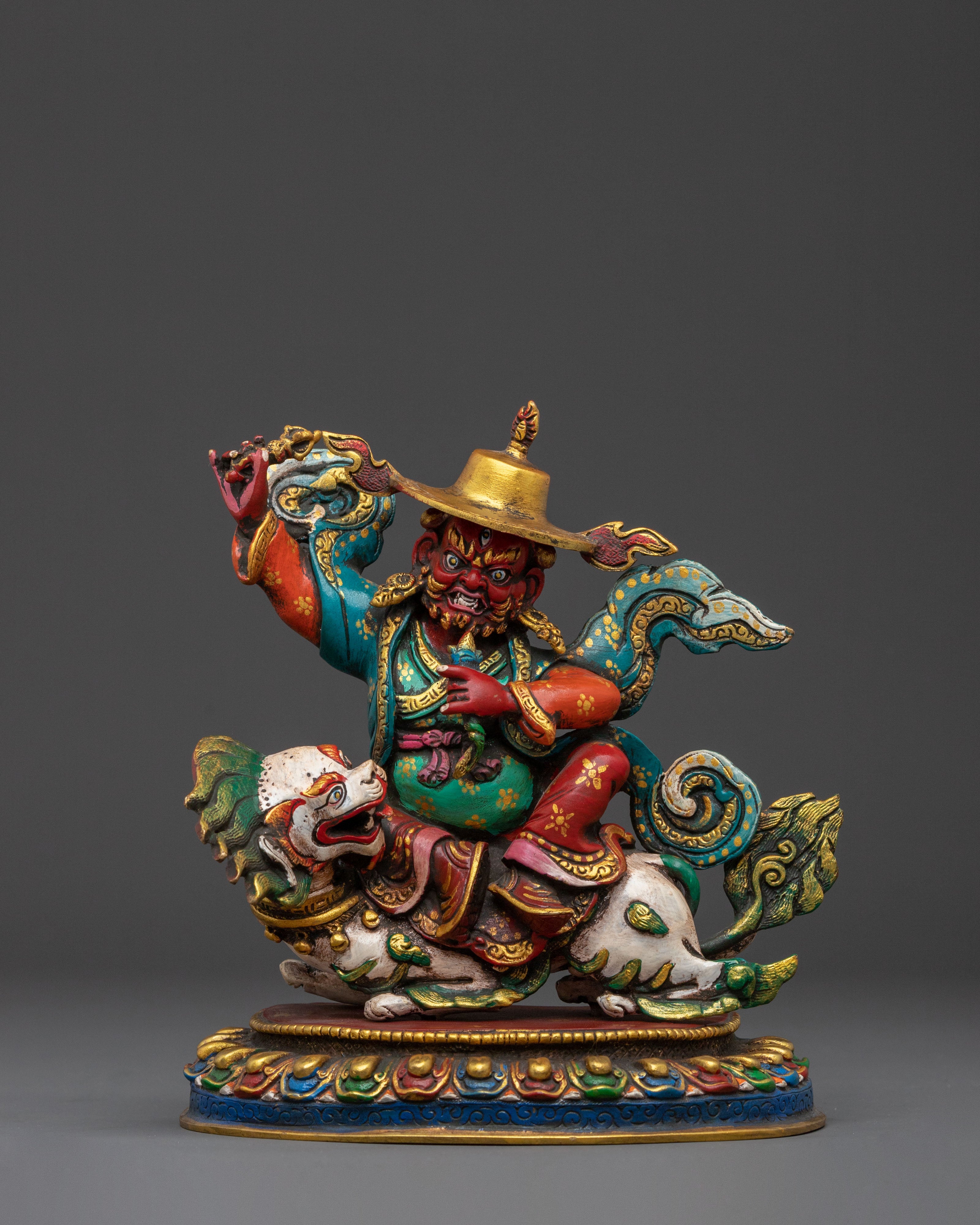 Dorje Legpa Statue: Guardian of Sacred Wisdom
