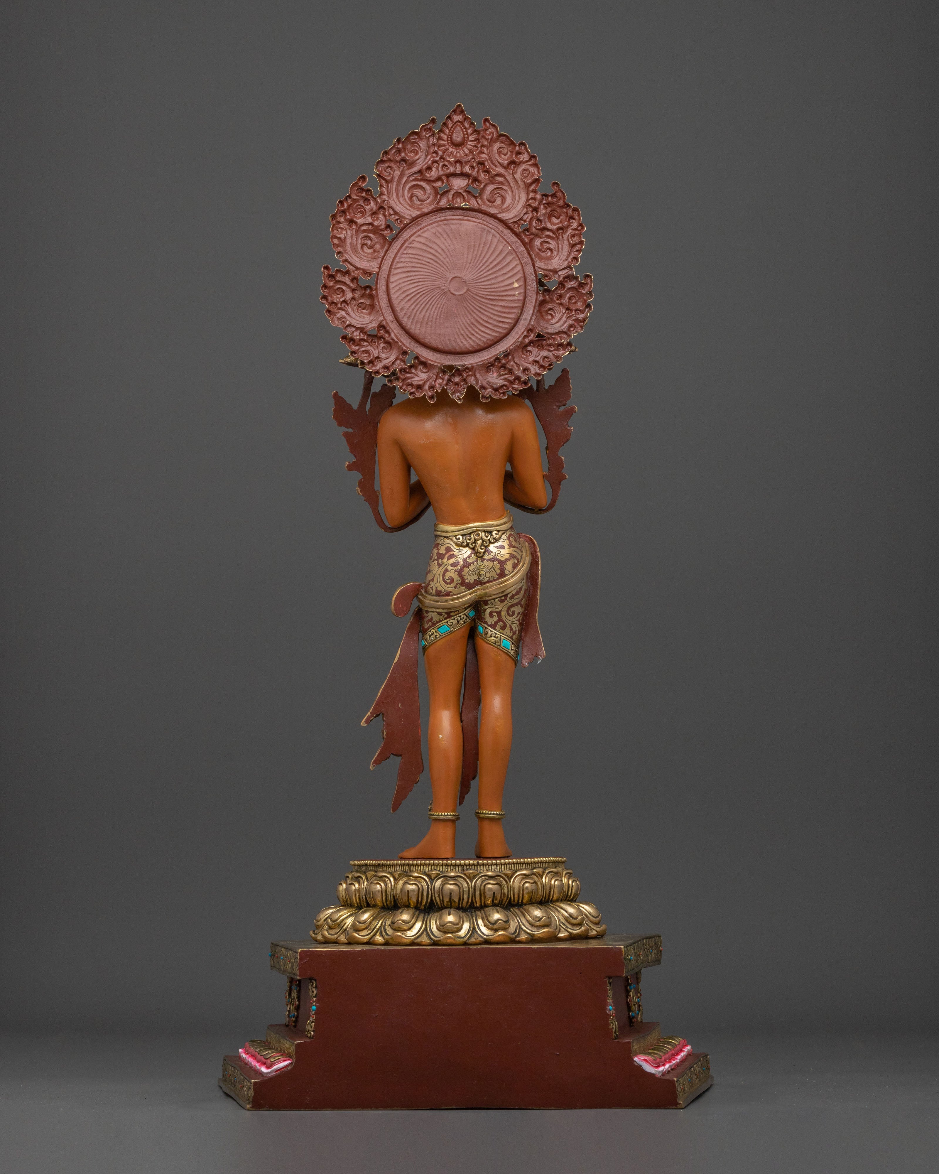 Handmade Maitreya Buddha Sculpture | Tibetan Buddhist Statue