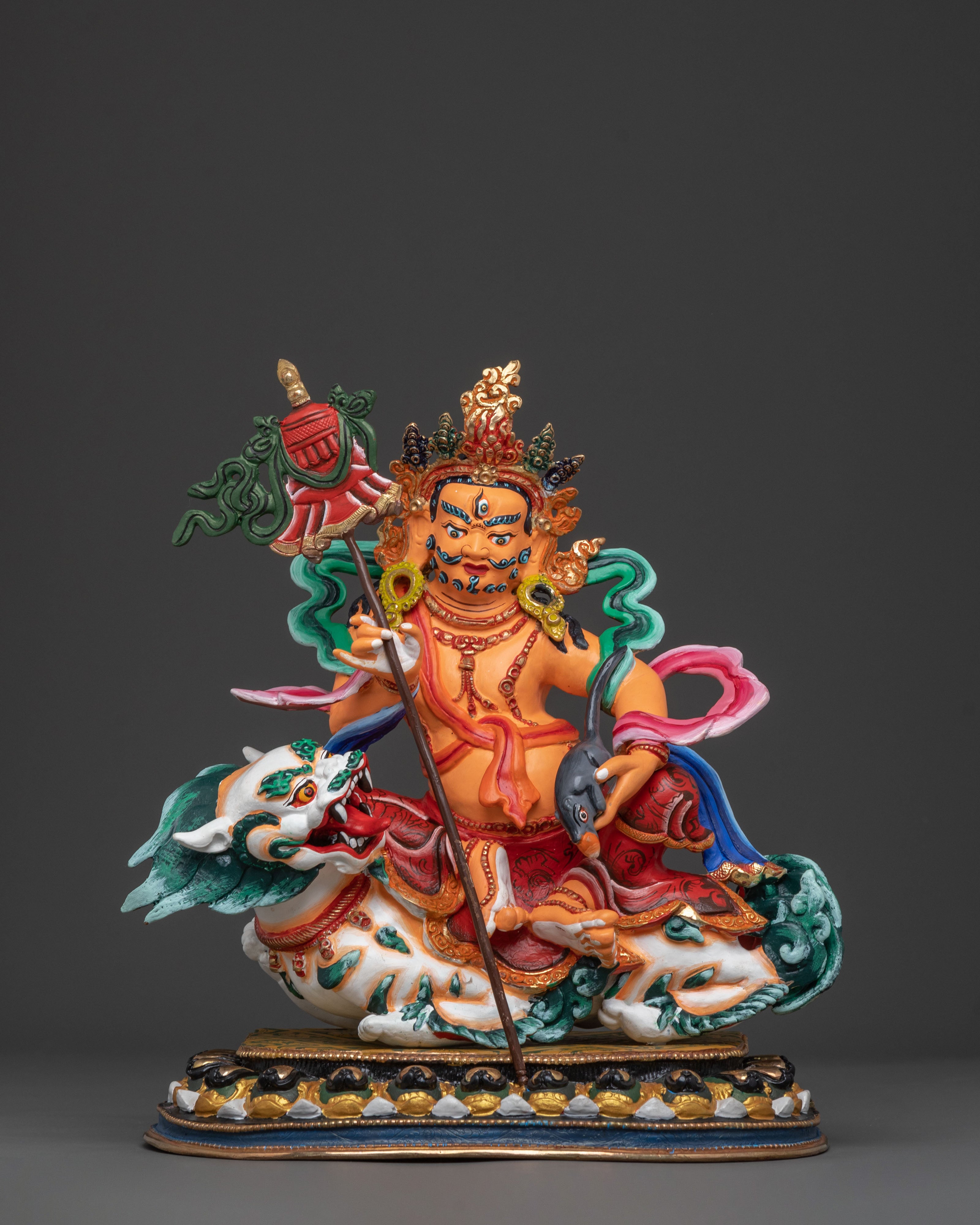 Namtoshe Statue | Tibetan Wealth Deity