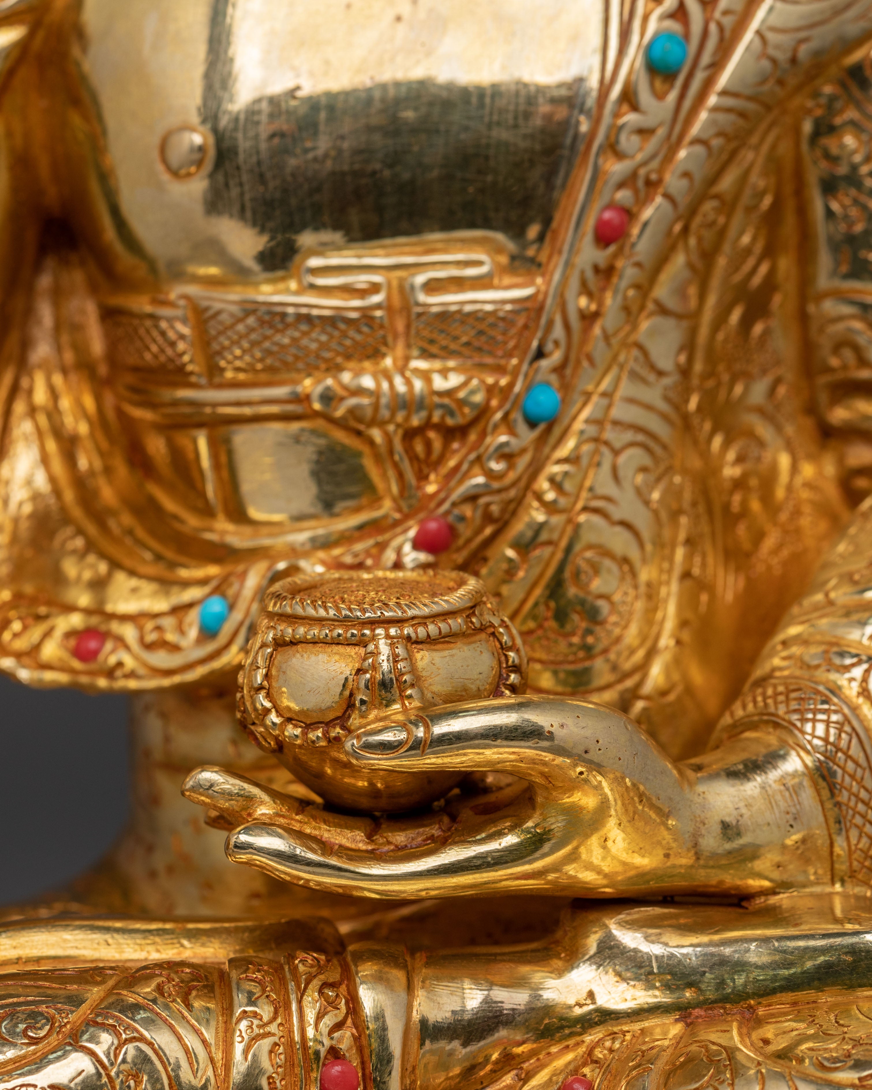 Shakyamuni Buddha Figurine | Handcrafted Serenity