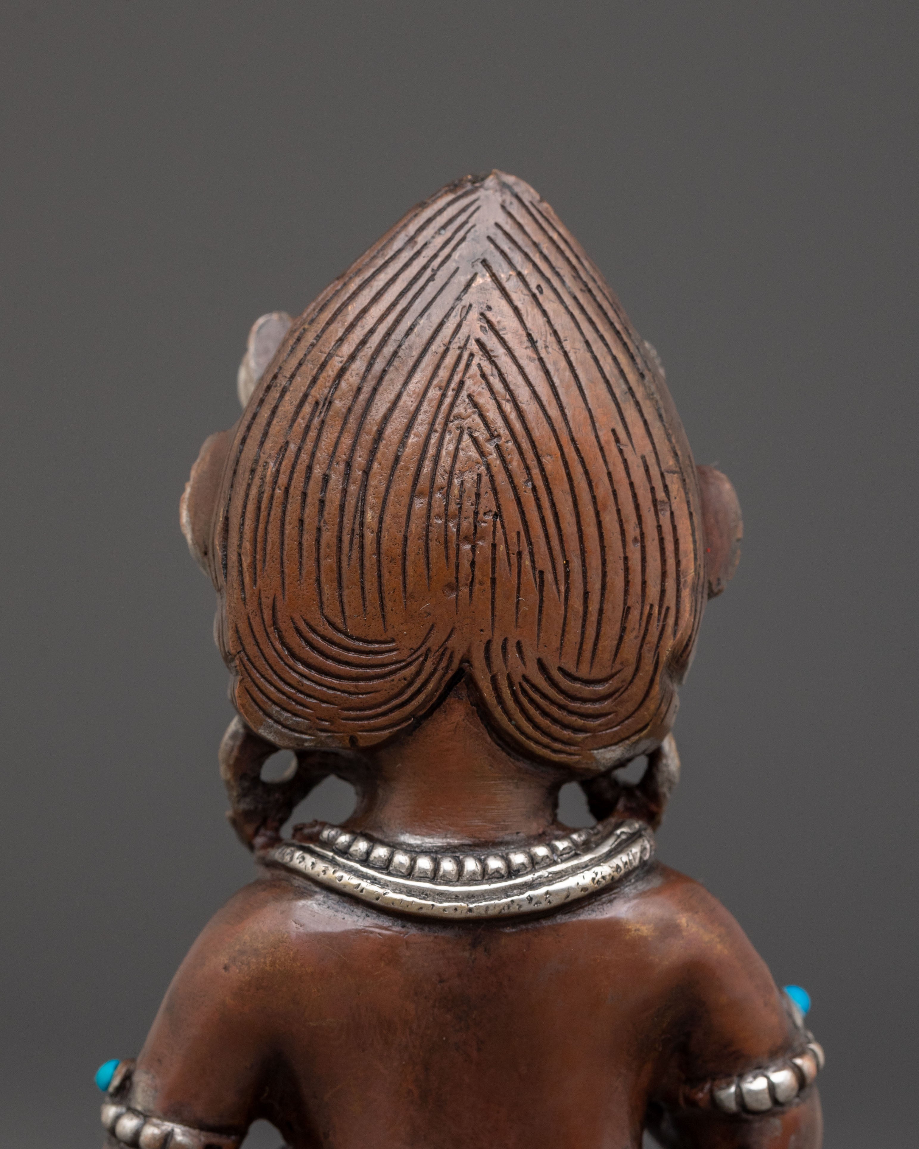 Black Dzambhala Sculpture | Wealth Deity