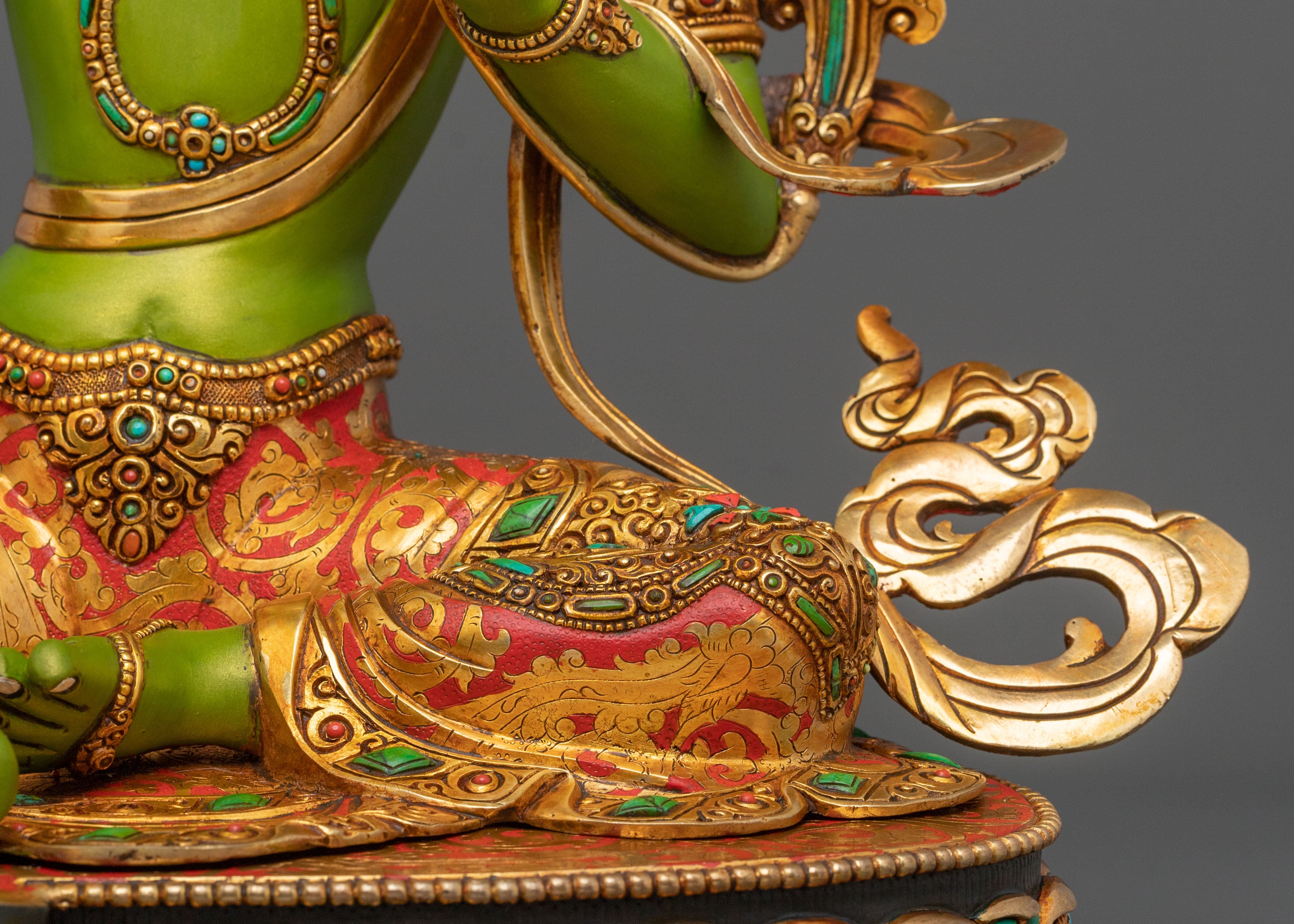 Green Tara Sacred Statue | Made in Nepal
