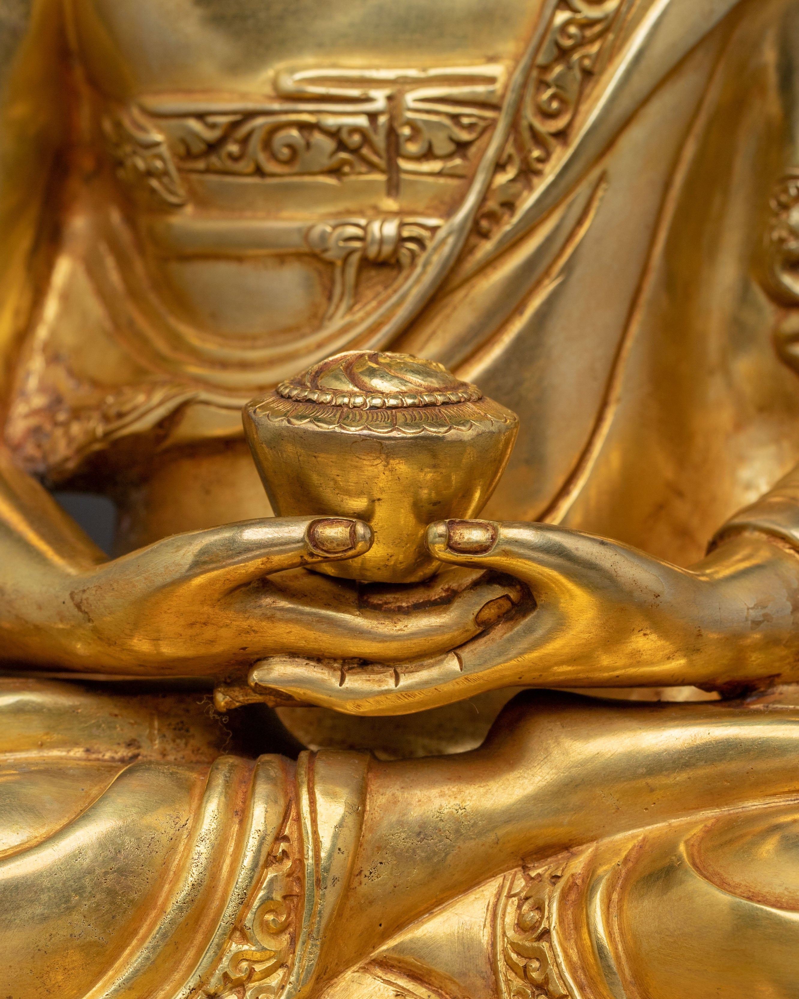 Handcrafted Amitabha Buddha Statue | Home Decor