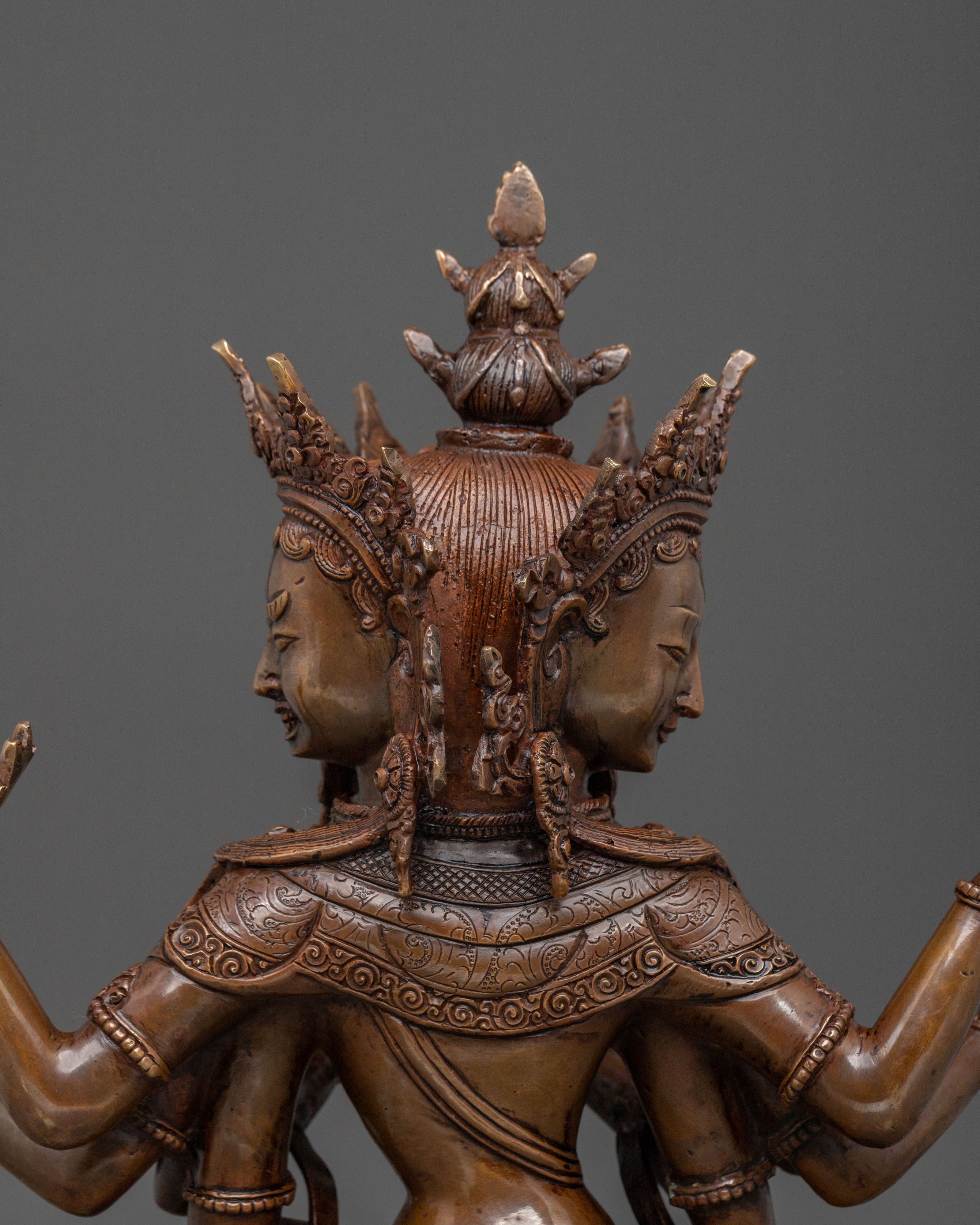 Namgyalma Oxidized Copper Statue | Home Decor