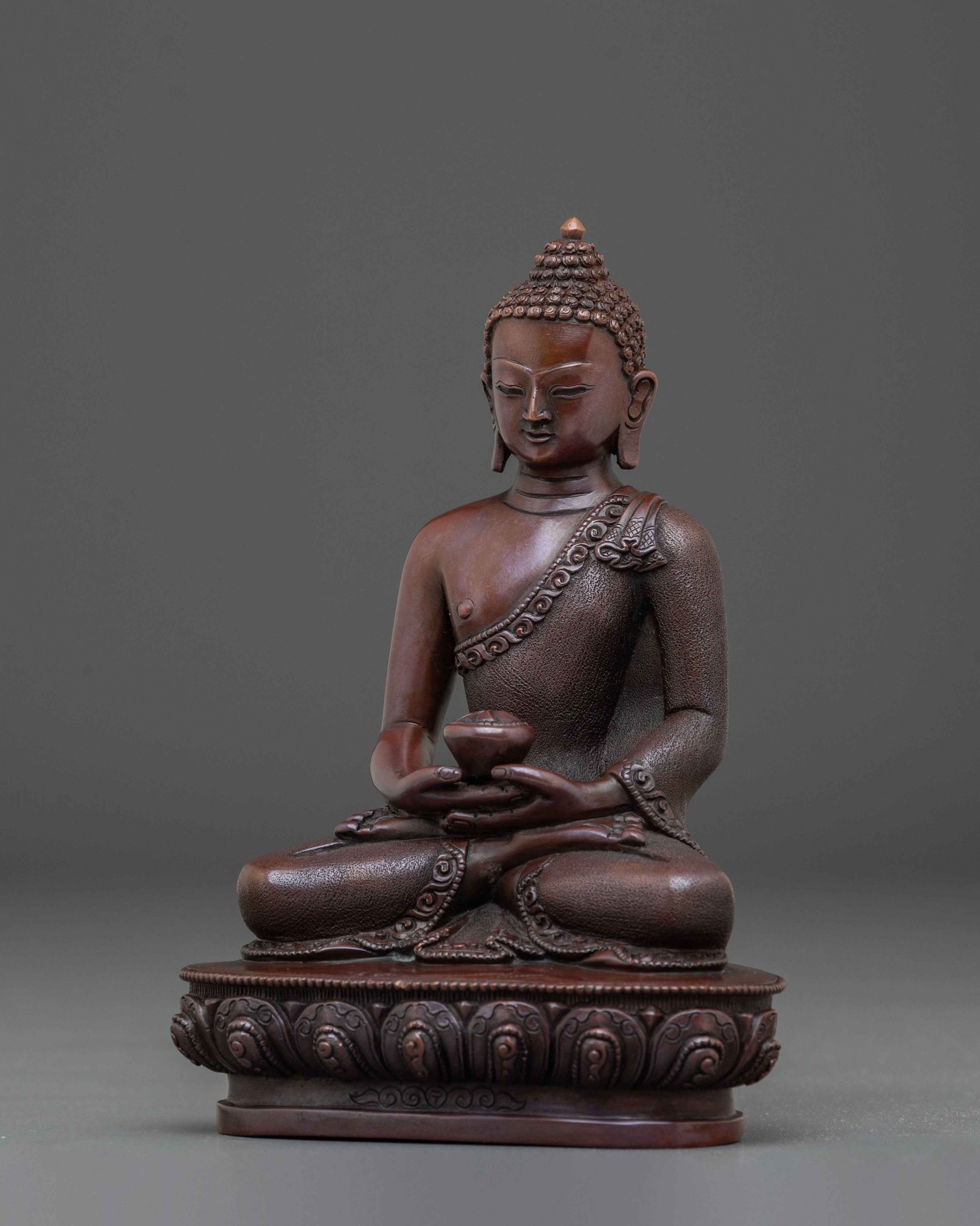 Amitabha Buddha Sculpture | Oxidized Serenity