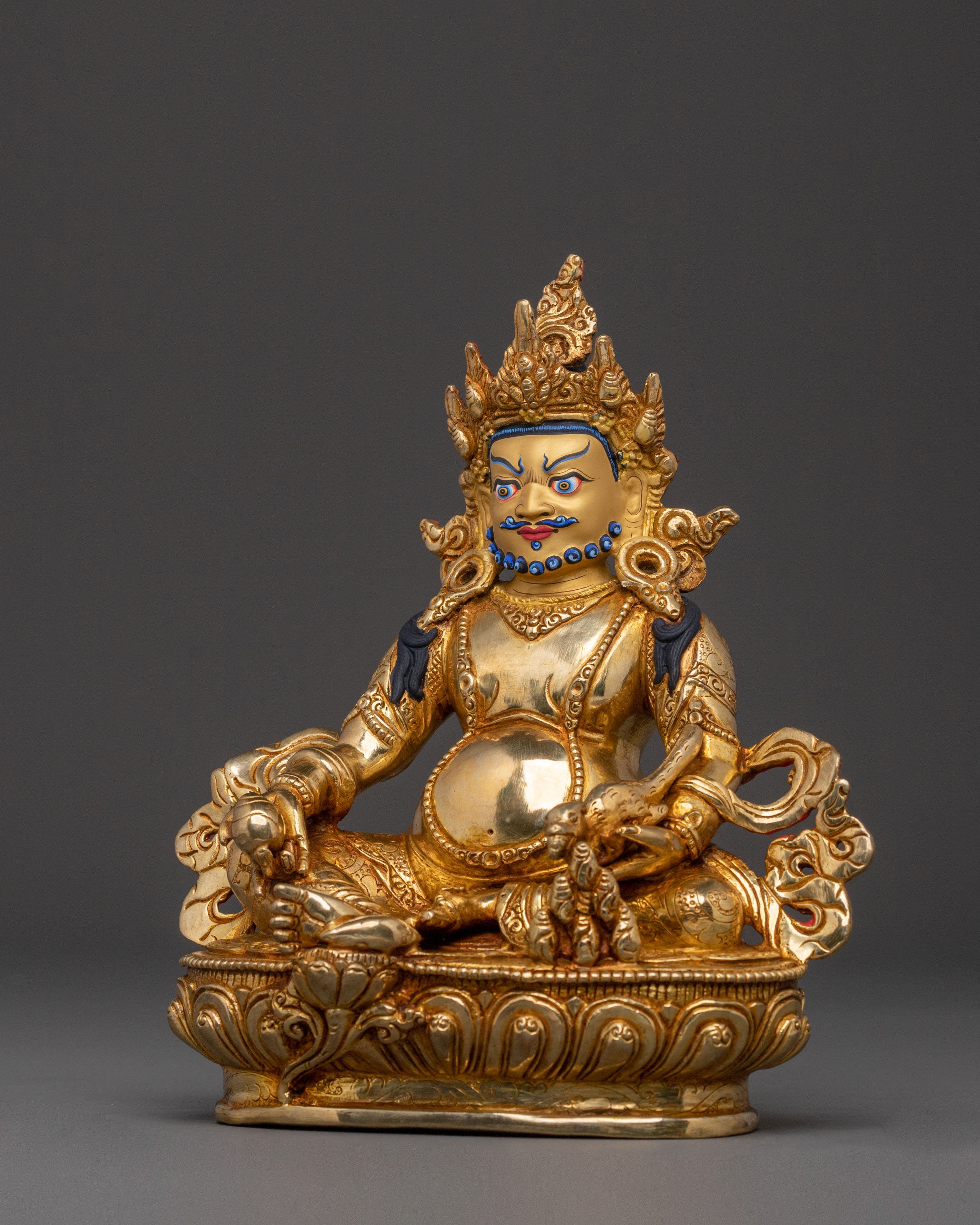 Handcrafted Dzambhala Statue | Wealth Deity
