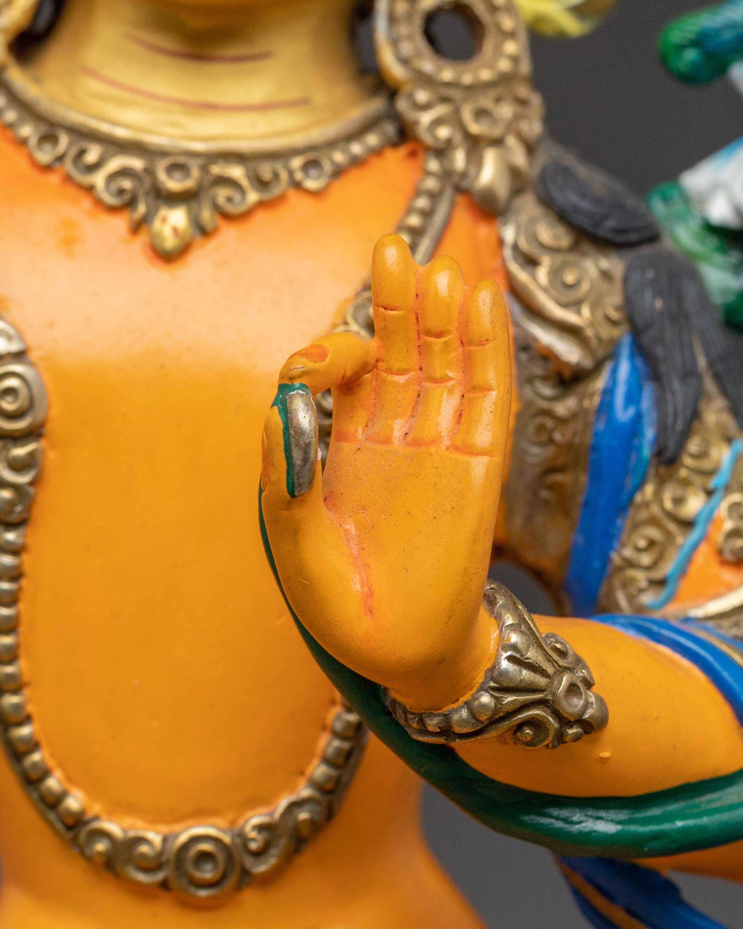 Manjushri Sacred Statue: Enlightened Mind