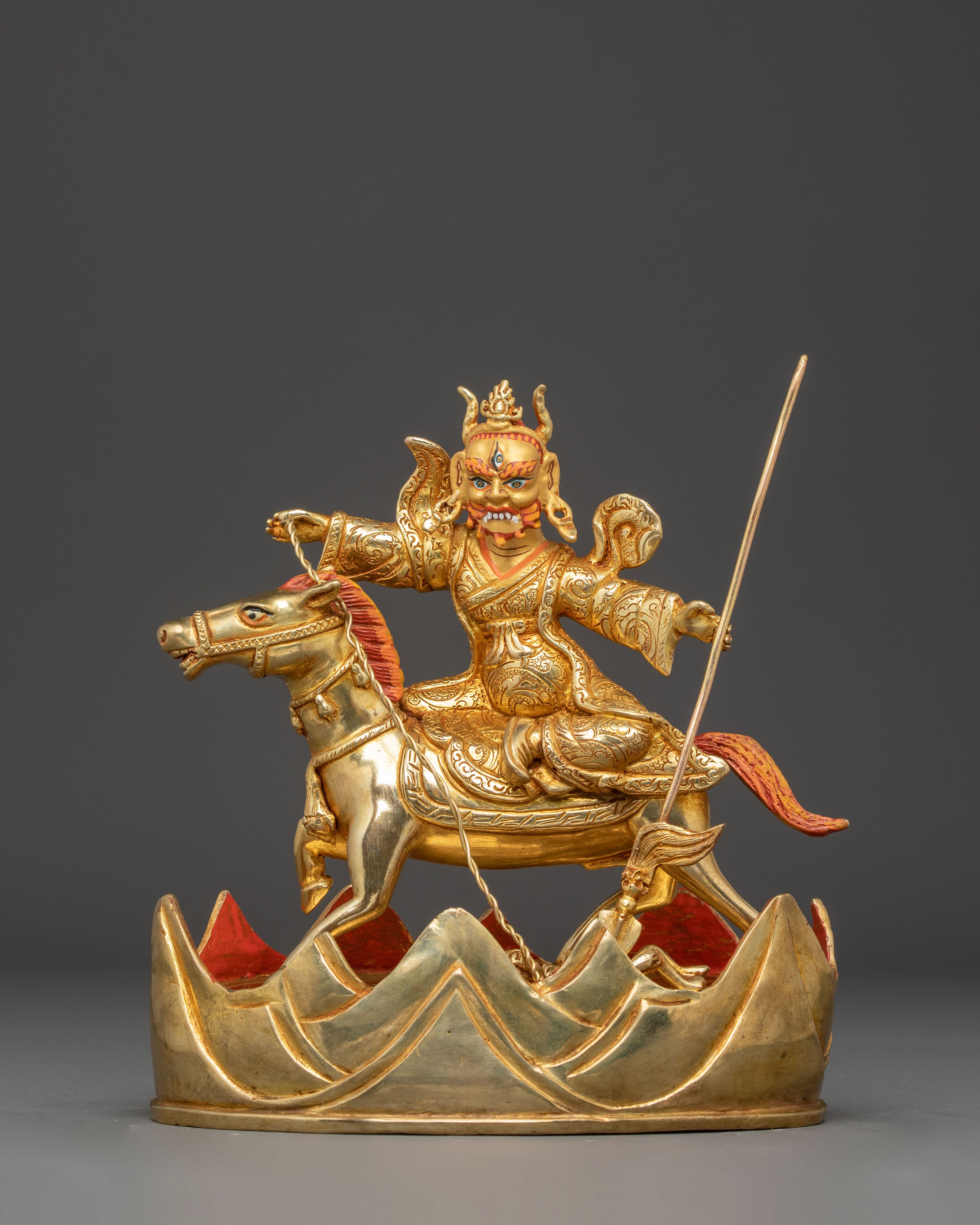 Chimar Mahakala Statue: Powerful Protector