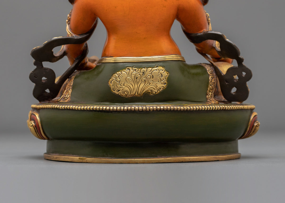 Dzambhala Copper Sculpture | Tibetan Sacred Figurine