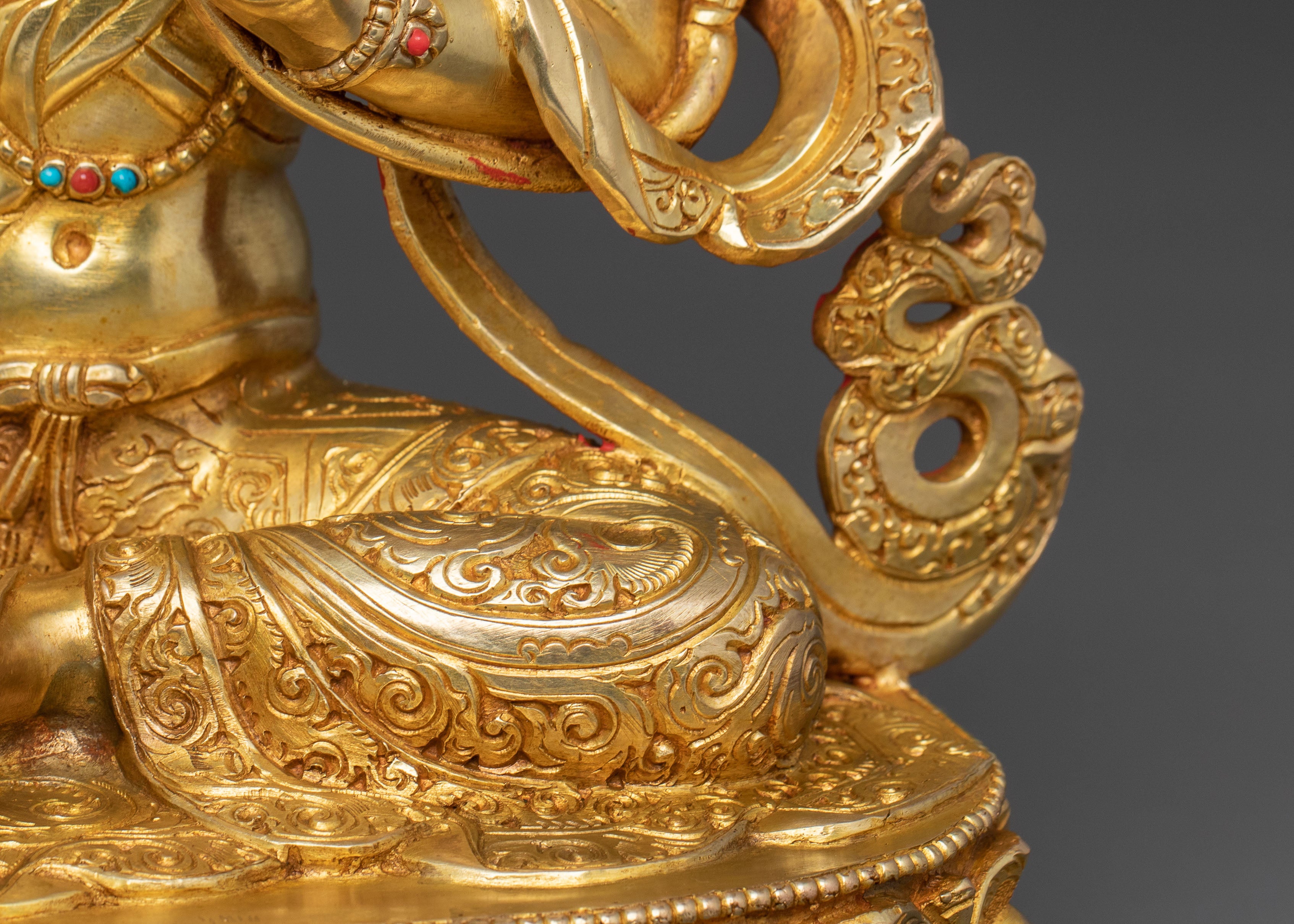 Green Tara Buddhist Statue | Sacred Figure