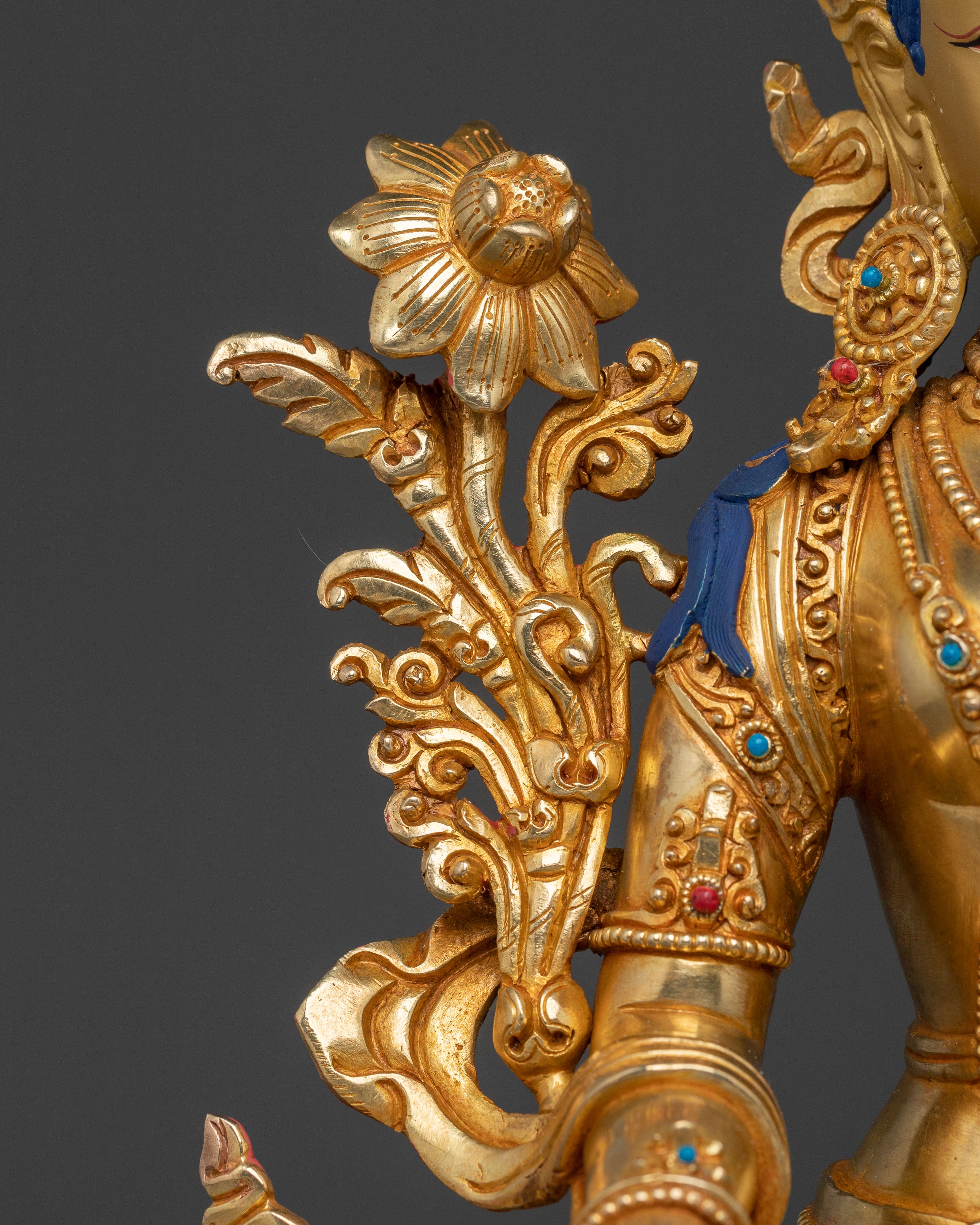 Sacred White Tara Figurine | Buddhist Healing Deity
