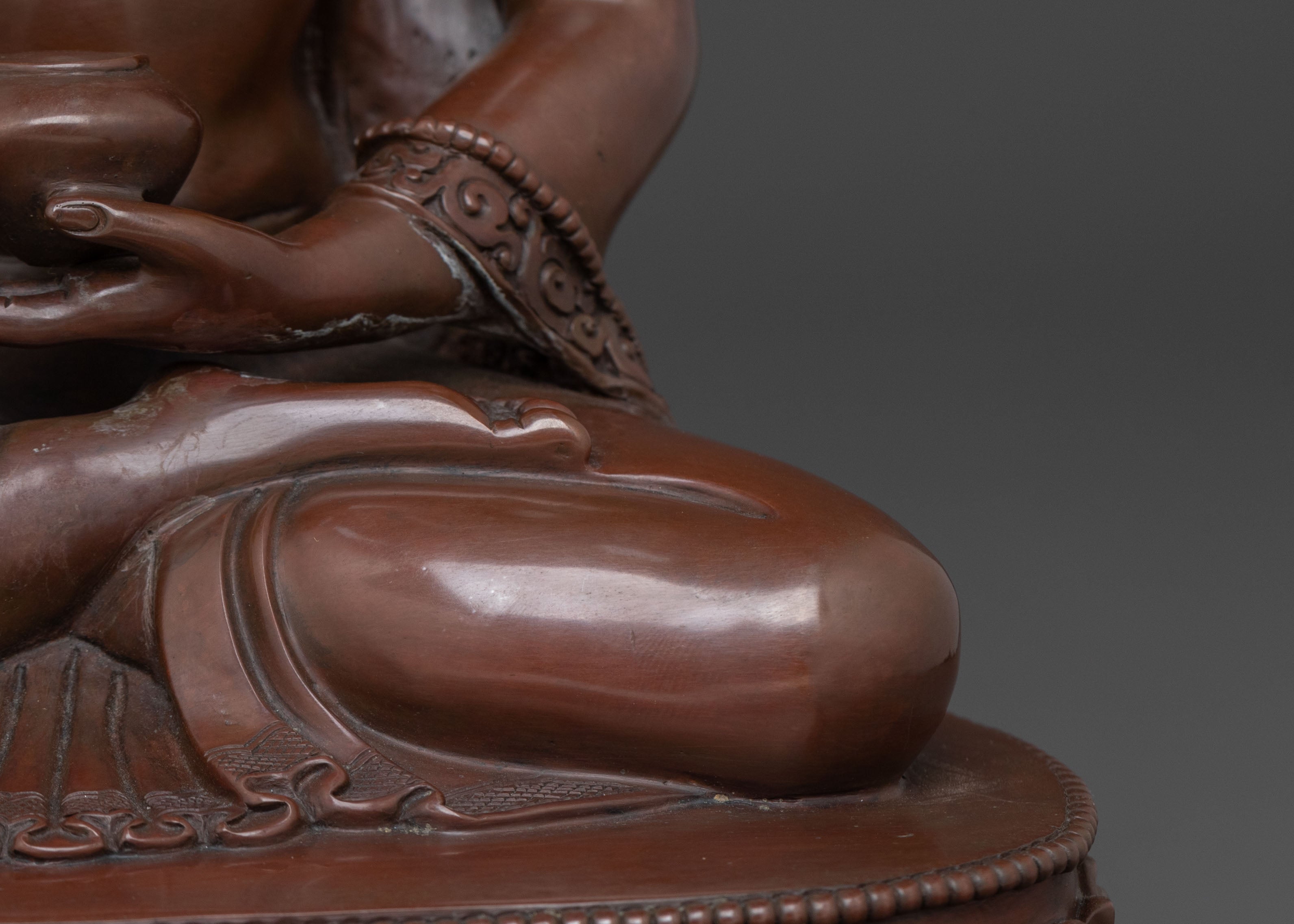 Handcrafted Shakyamuni Buddha Meditation Statue