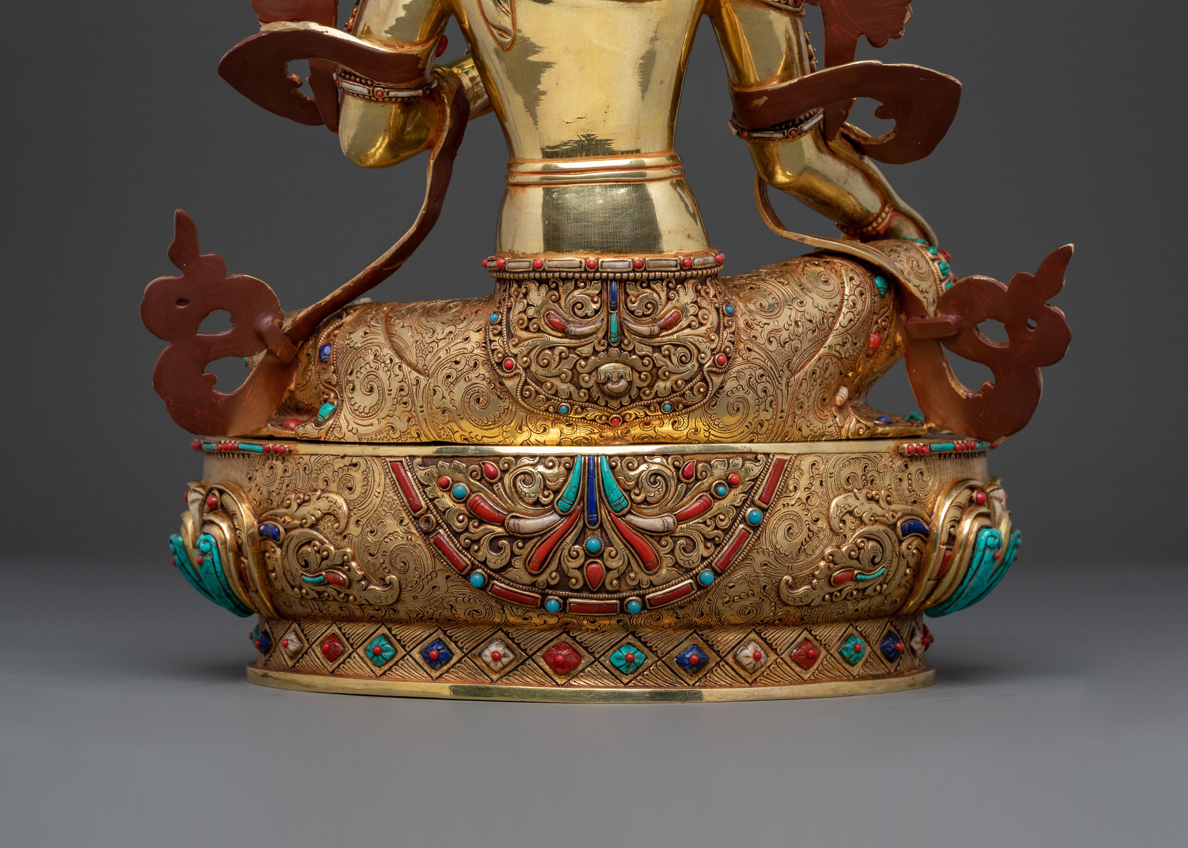 Goddess Green Tara Statue | Meditation Altar Decor