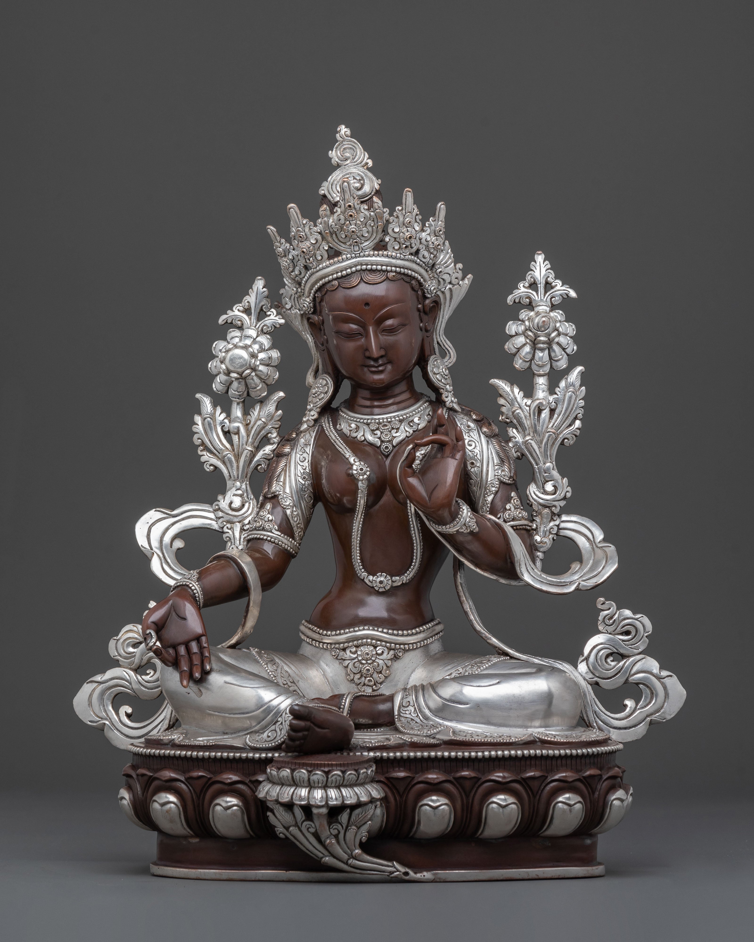 Green Tara Statue