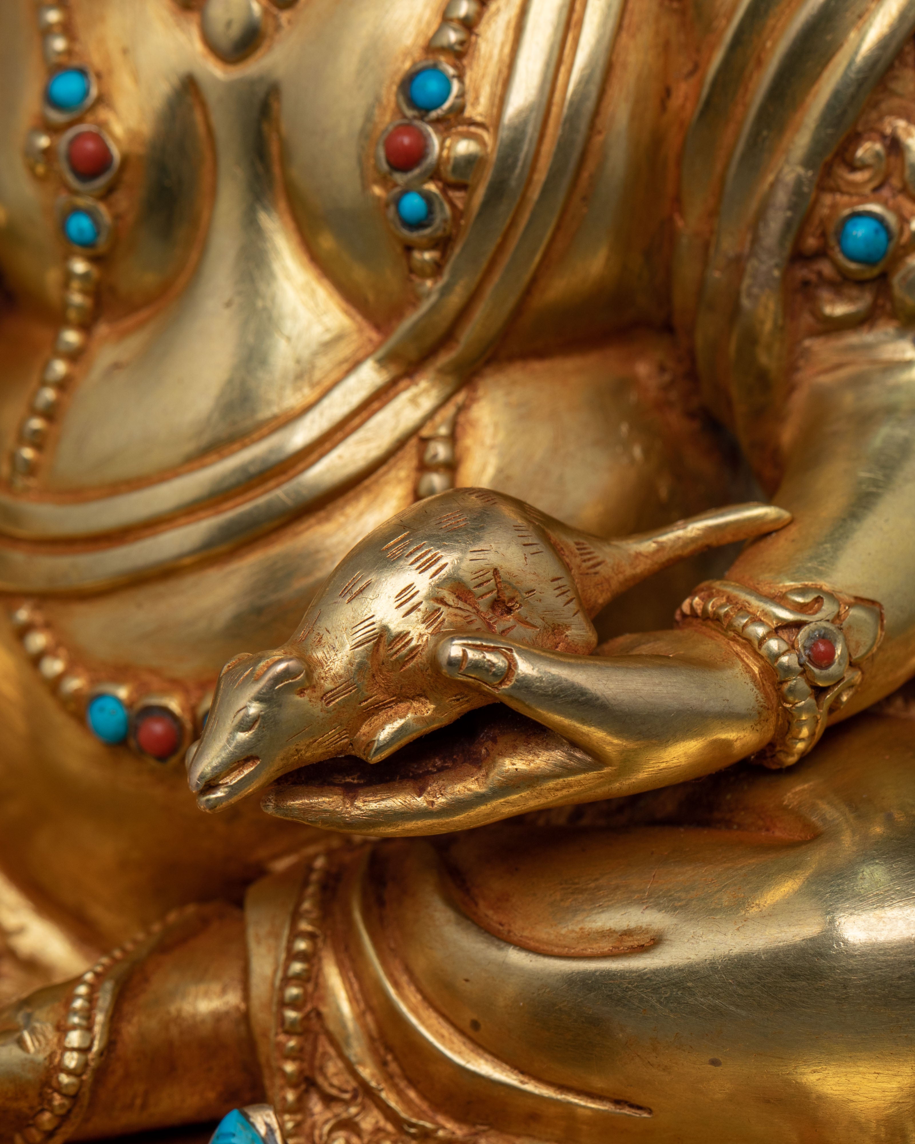 Dzambhala Sculpture | Prosperity Deity