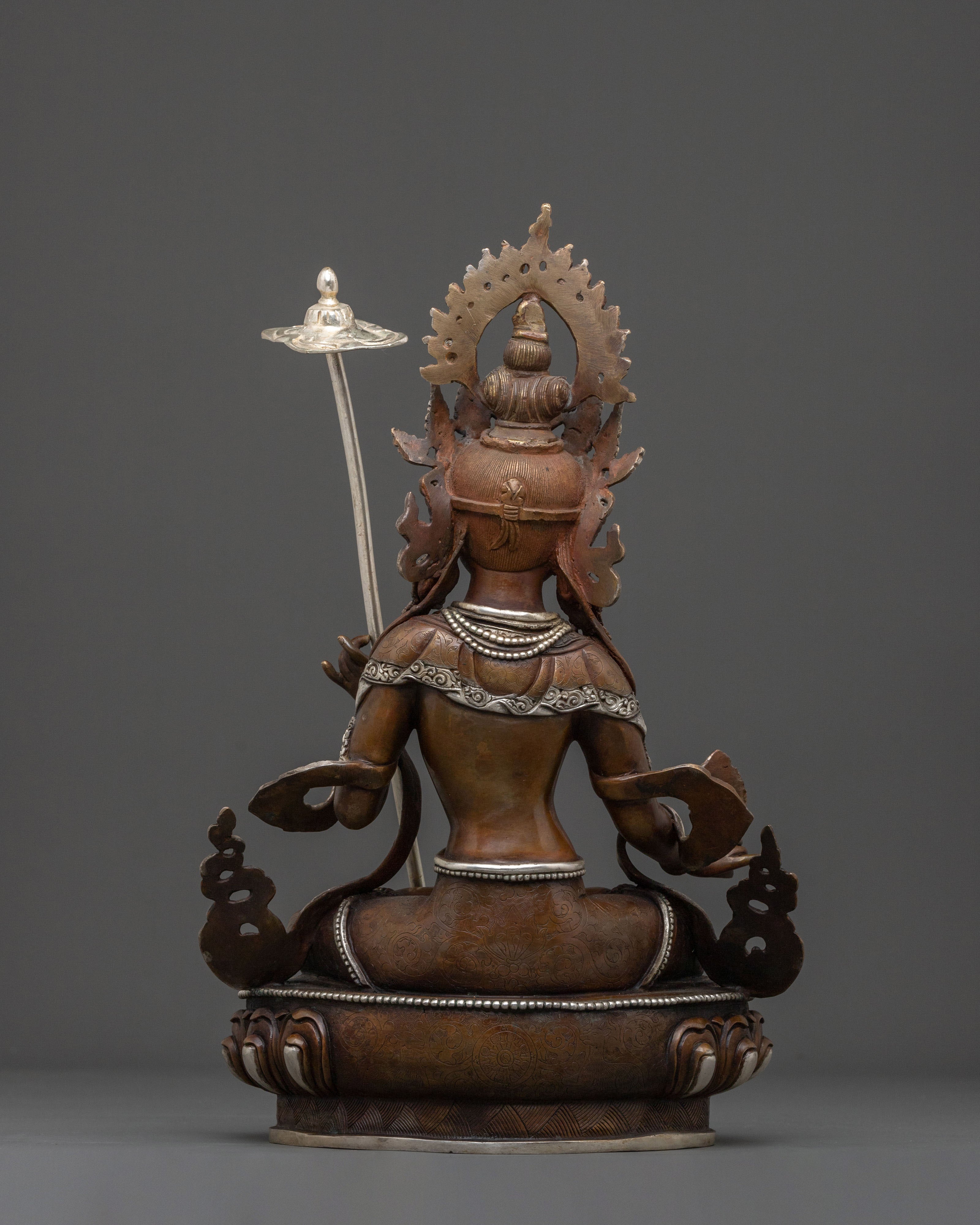 Handcrafted Dukar Sacred Figurine | Wealth Deity of Prosperity