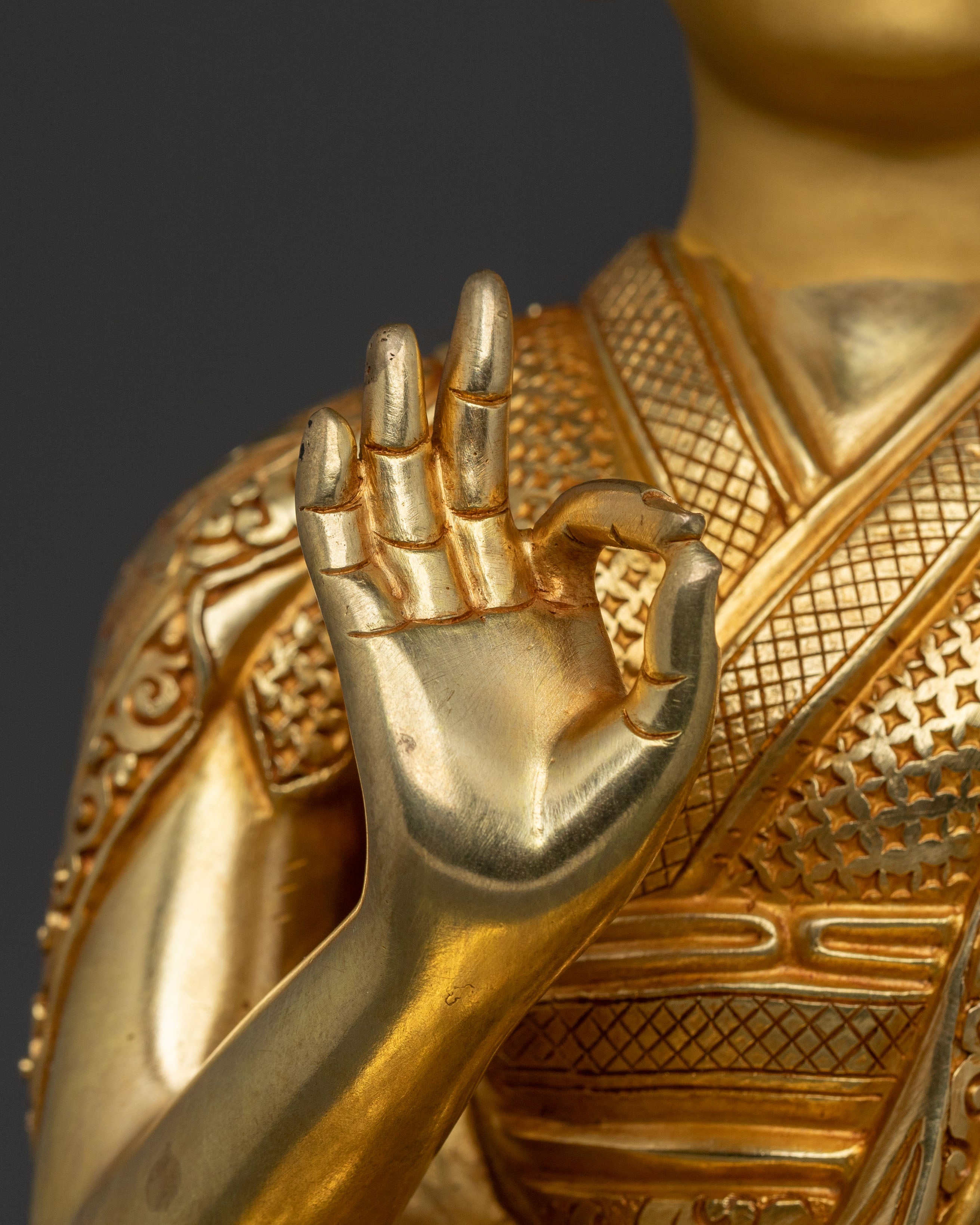 Disciples of Tsongkhapa Sacred Figurines | Tibetan Masters